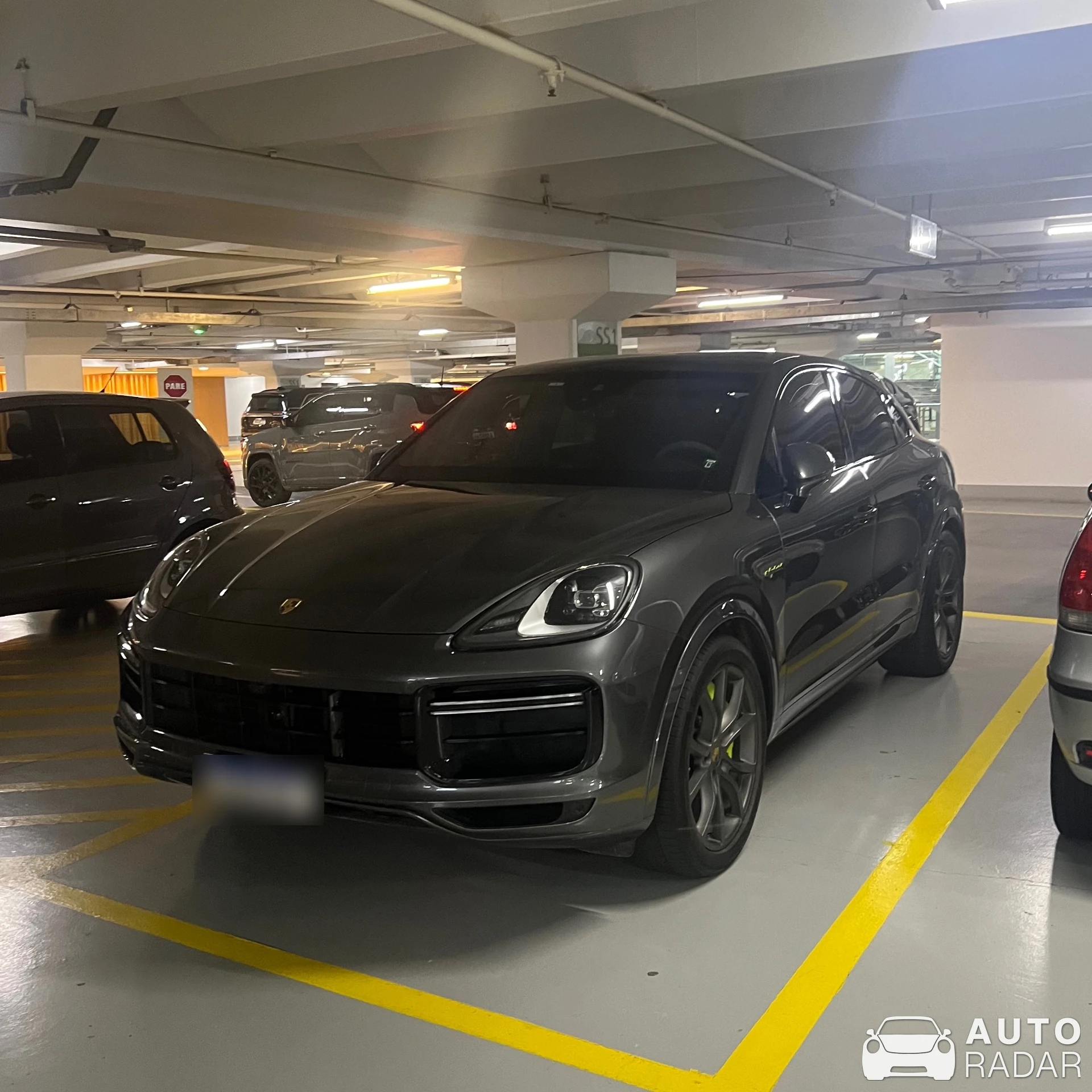 Porsche Cayenne Coupé Turbo S E-Hybrid spotted in Barra da Tijuca, Brazil