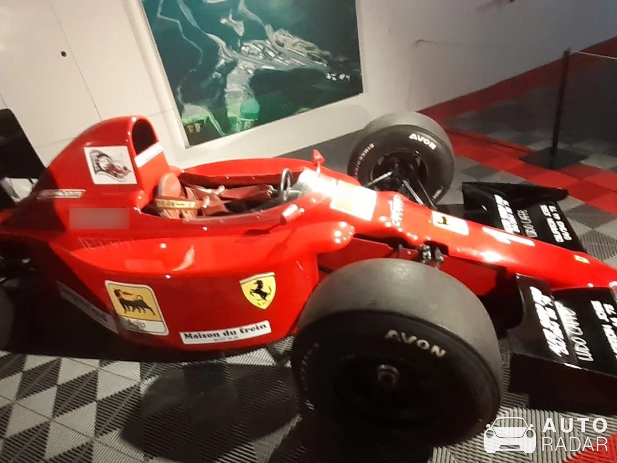 Ferrari F1-90 spotted in Stavelot