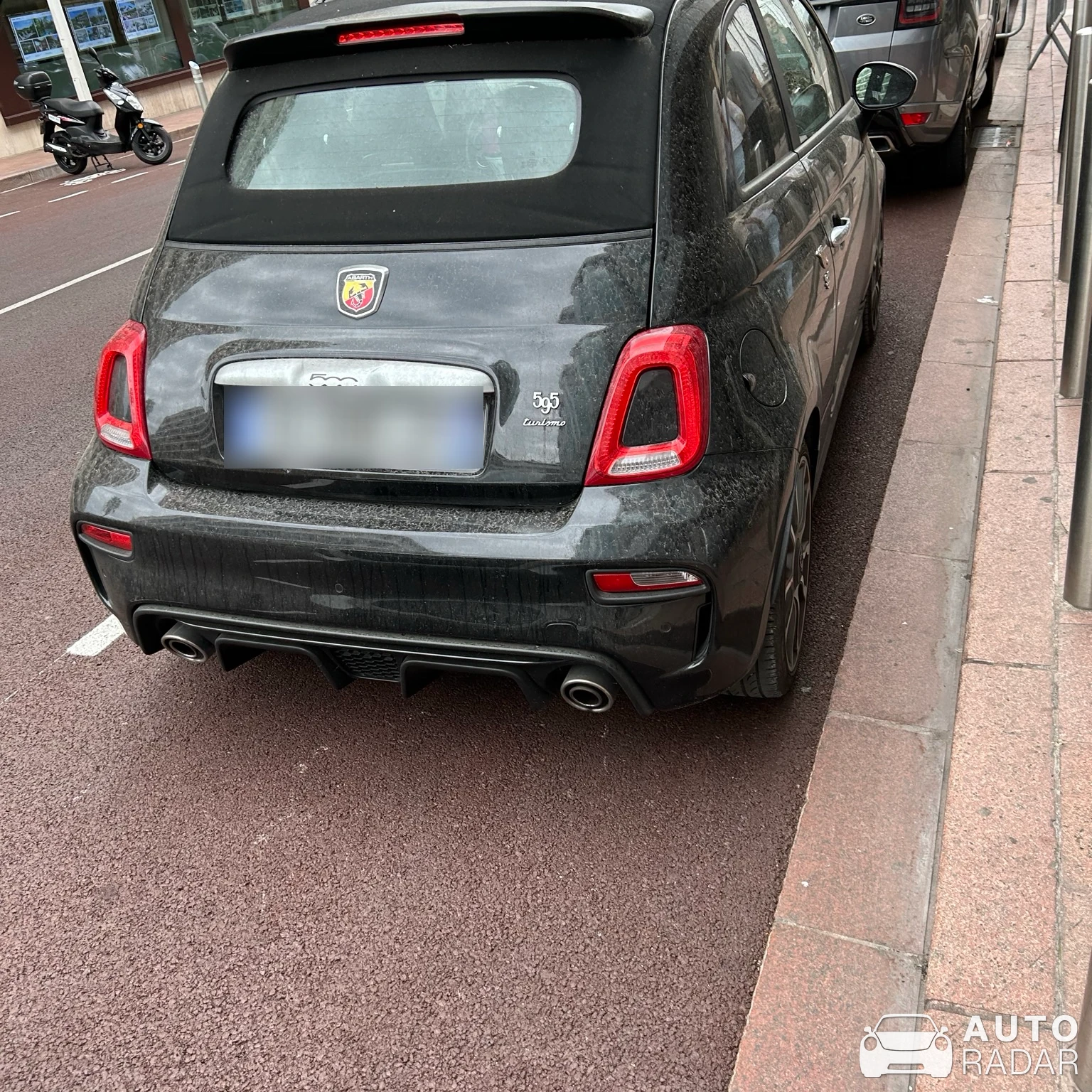Abarth 595 Turismo spotted in Cannes
