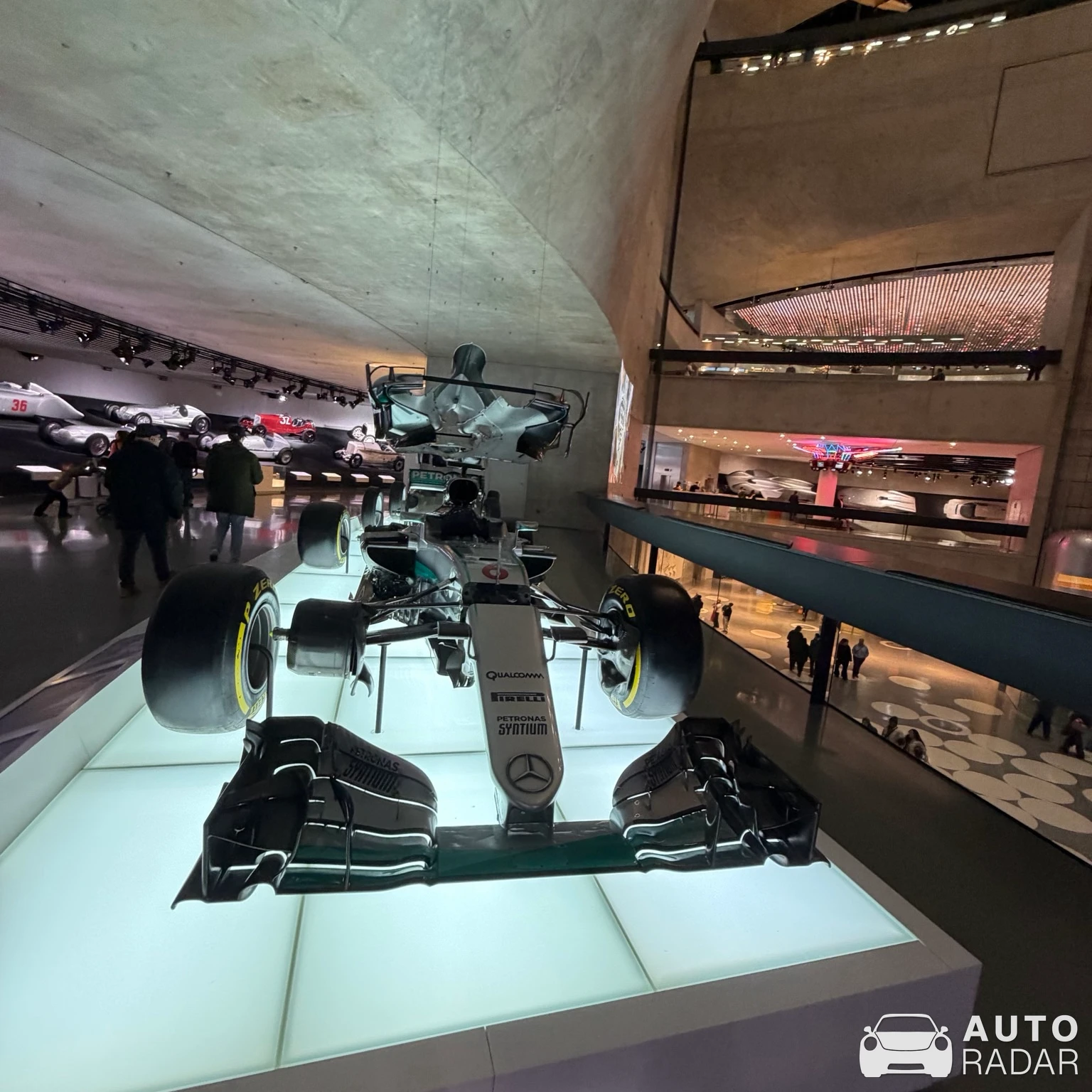 Mercedes-AMG F1 W09 EQ Power+ spotted in Stuttgart