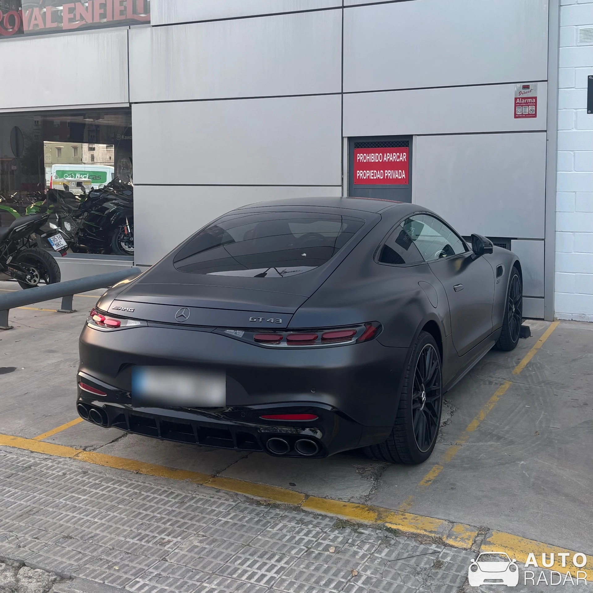 Mercedes-AMG GT 43 C192 spotted in Castelló de la Plana