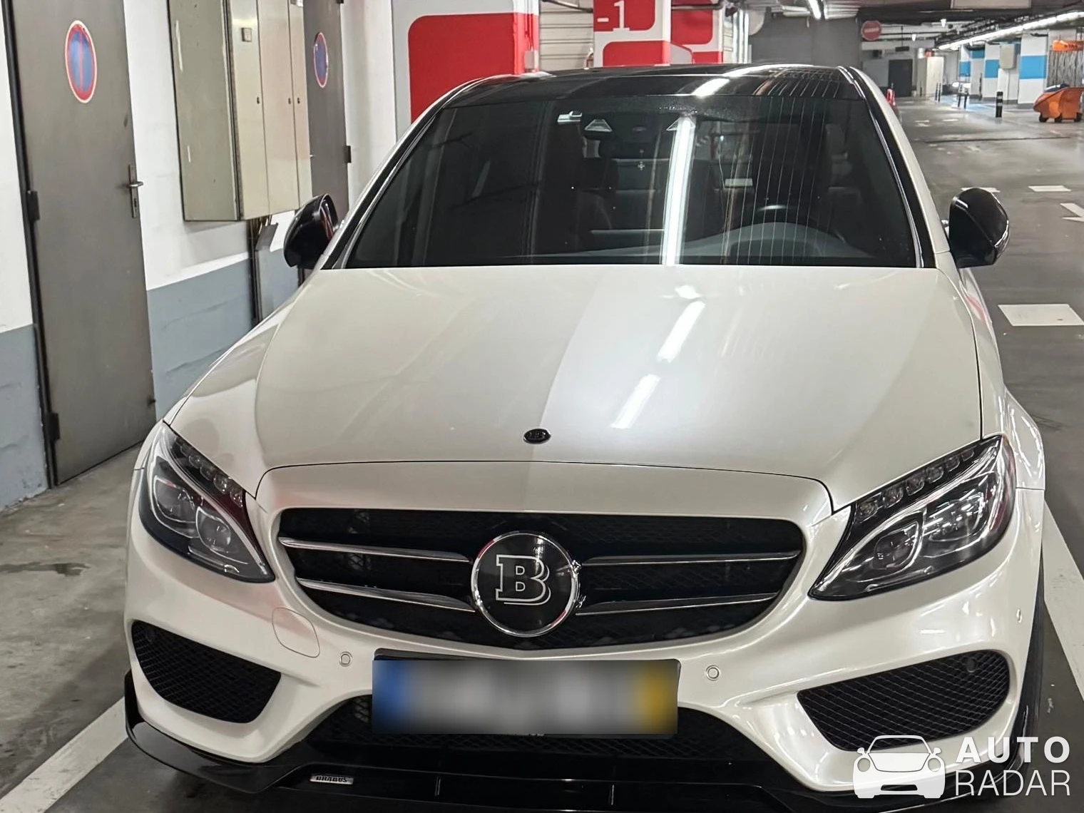 Mercedes-AMG Brabus C 63 S W205 Gorilla Performance spotted in Lisboa