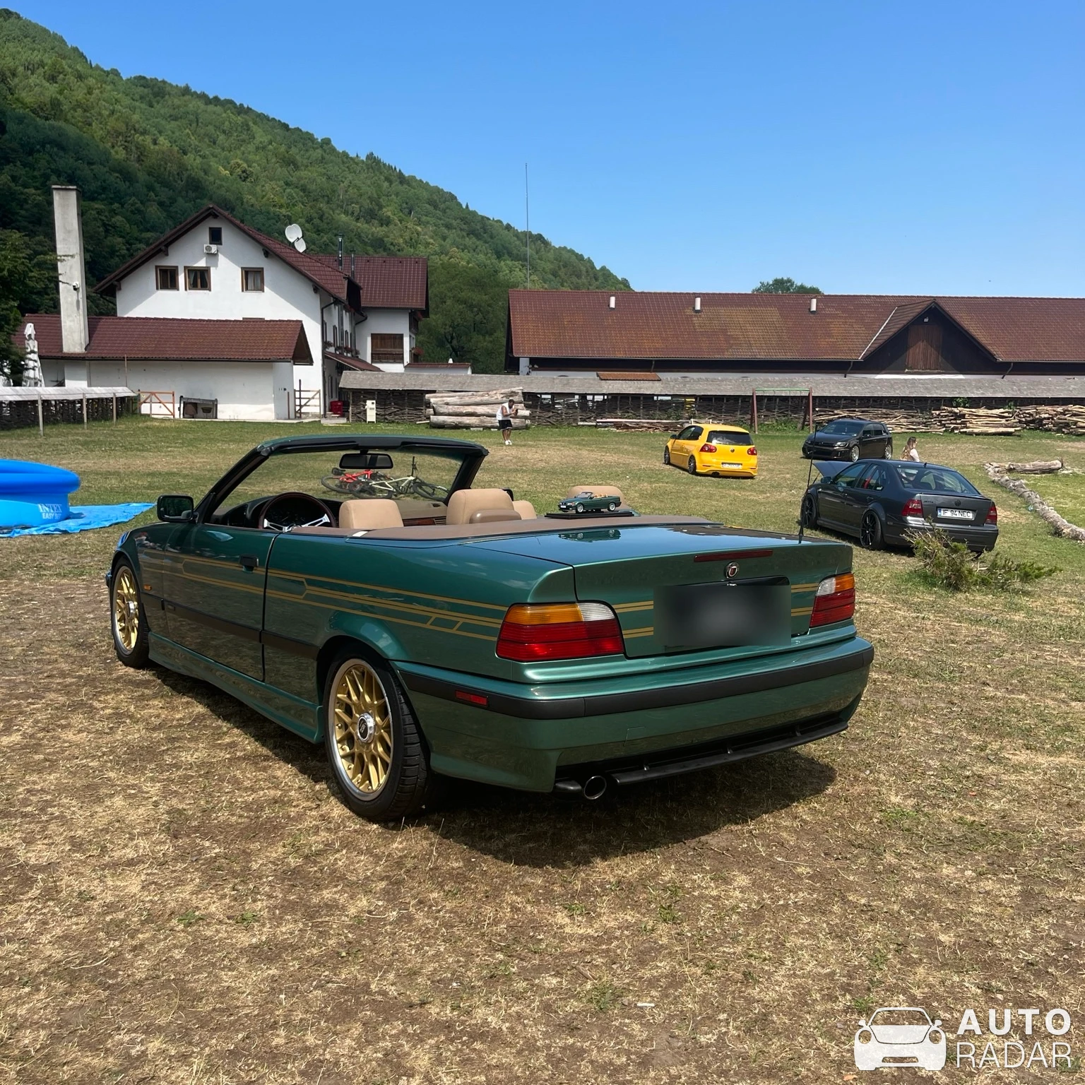 Alpina B3 3.0/1 E36 spotted in Zărnești