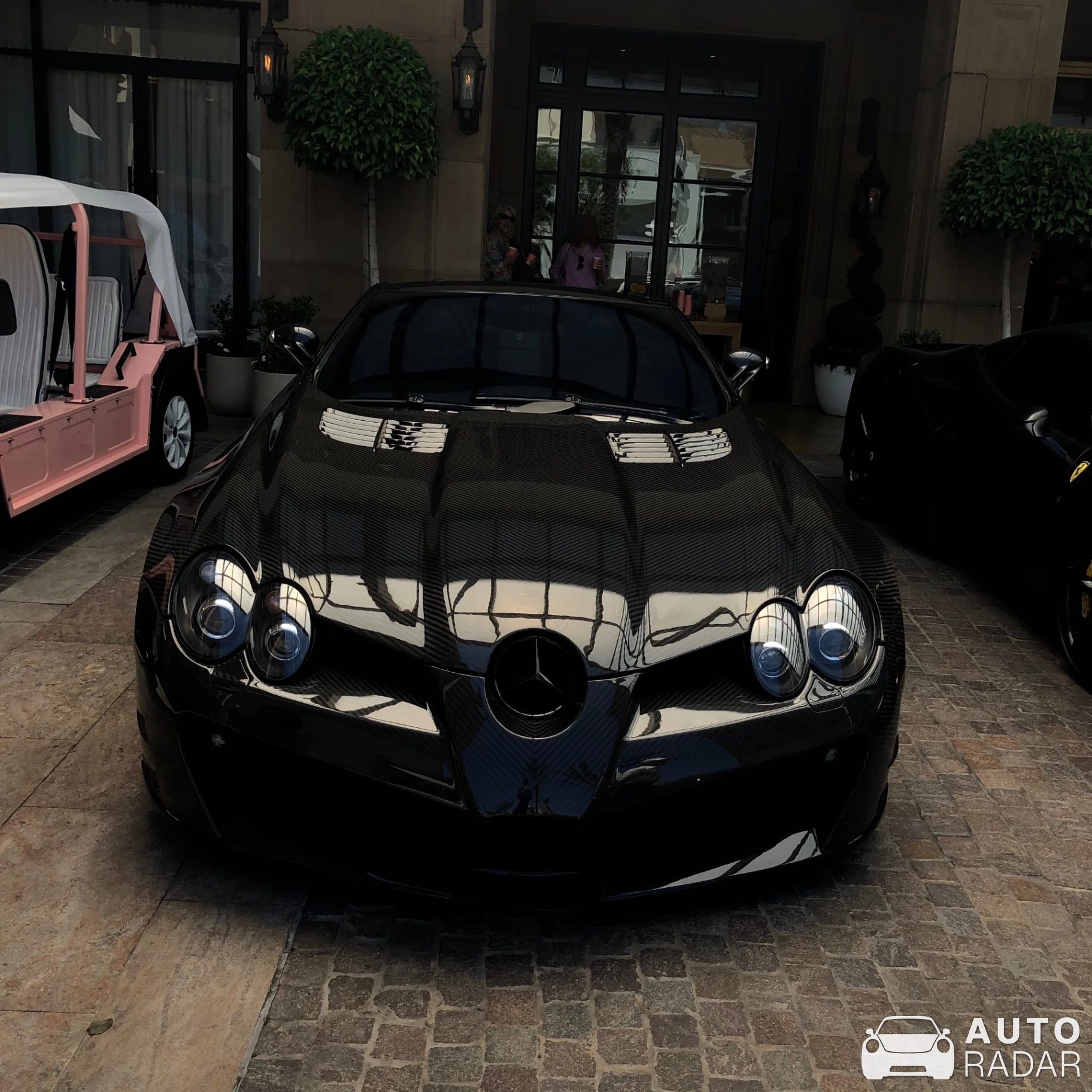 Mercedes-Benz SLR McLaren Mansory Renovatio spotted in Beverly Hills