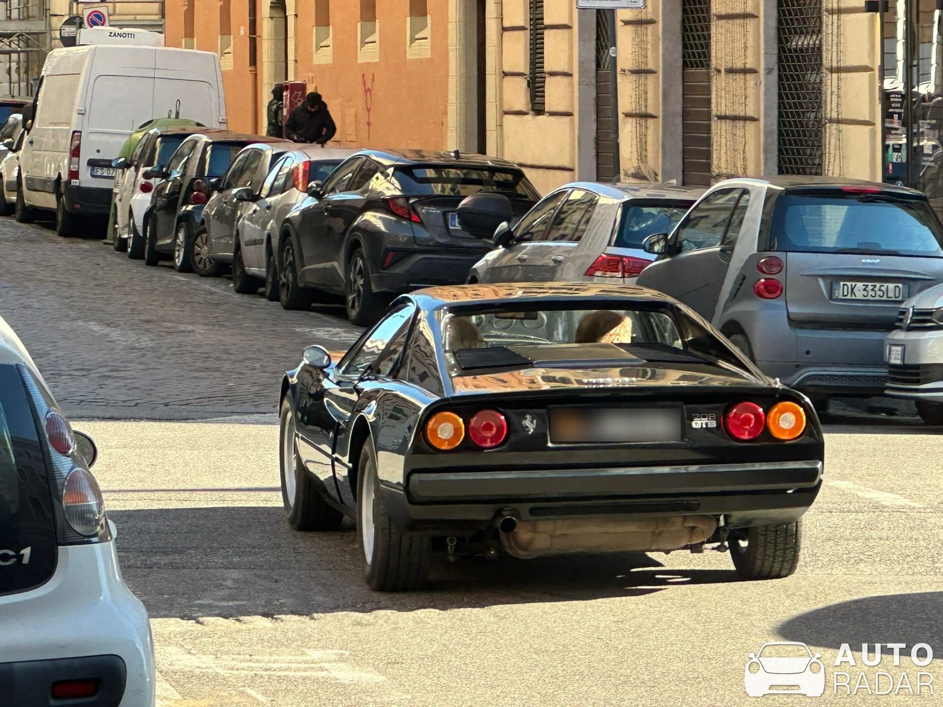 Ferrari 208 GTB spotted in Roma, Italy