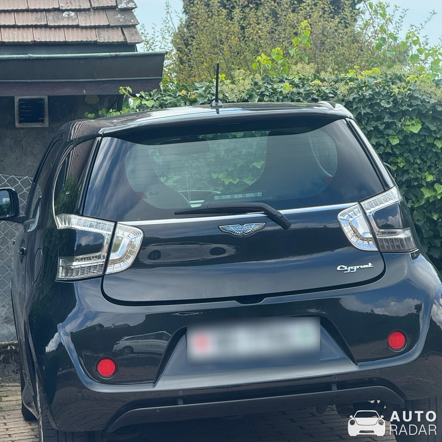 Aston Martin Cygnet spotted in Lutry, Suisse
