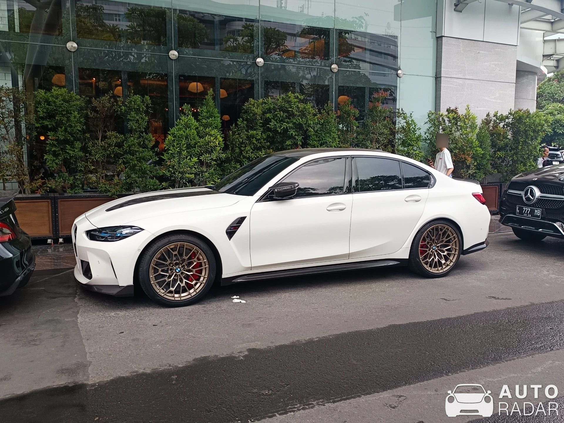 BMW M3 G80 CS spotted in Surabaya, Indonesia