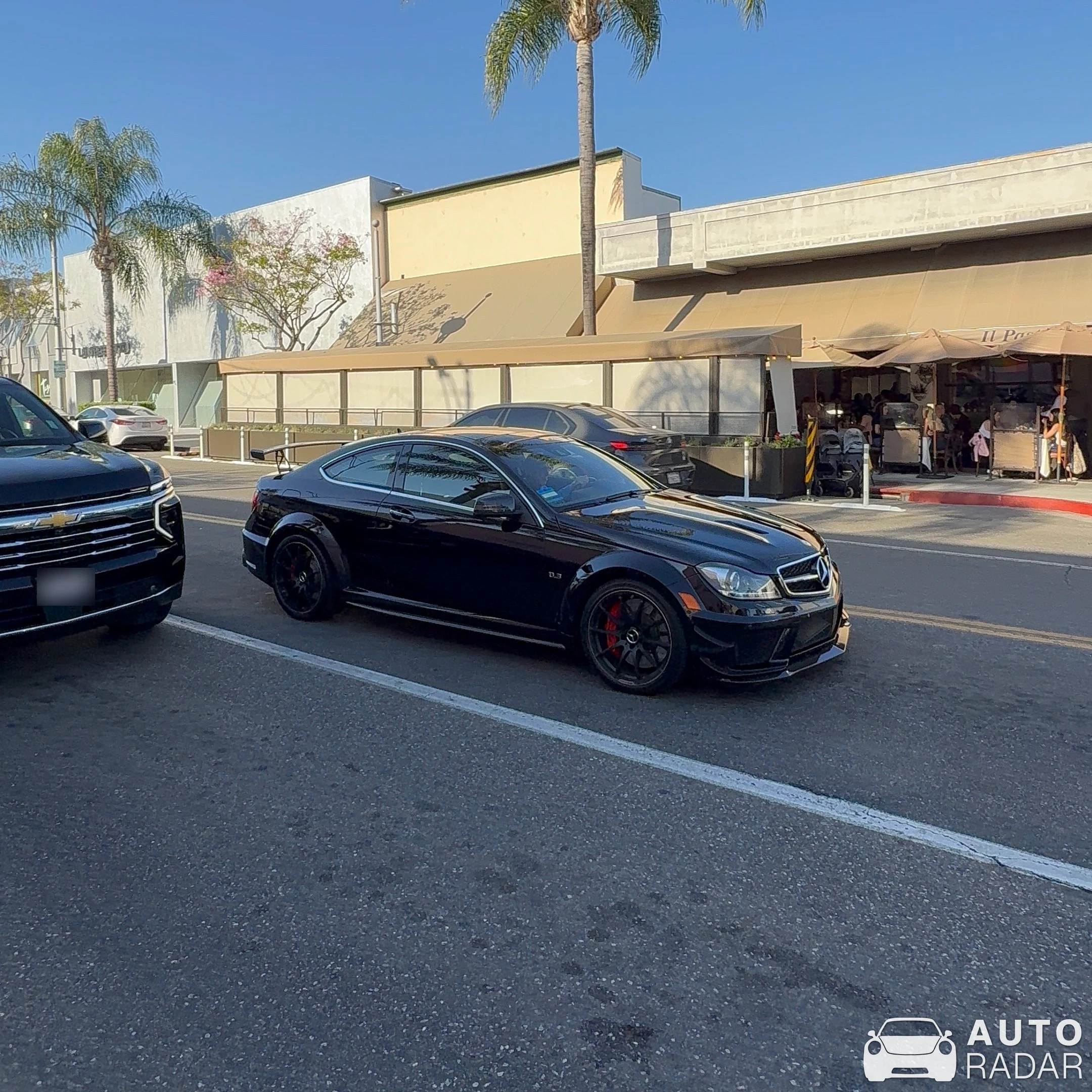 Mercedes-Benz C63 AMG Black Series spotted in Beverly Hills