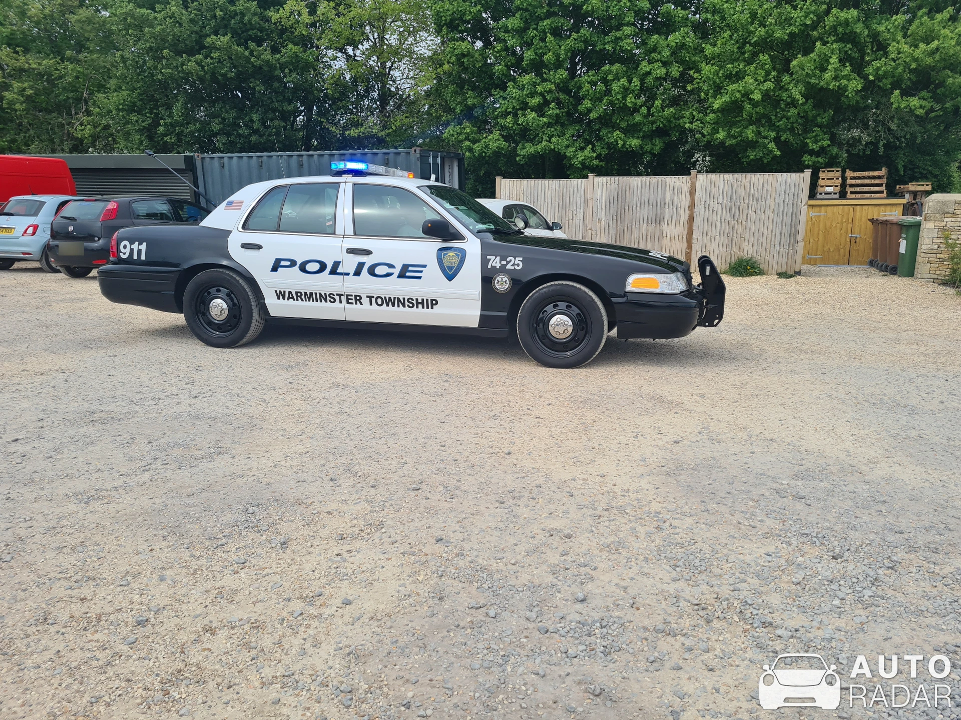 Ford Crown Victoria Police Interceptor spotted in Chipping Norton