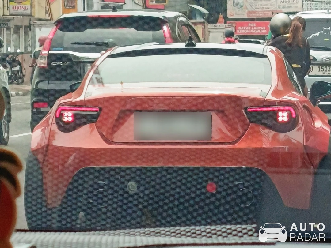Toyota GT86 spotted in Bandung, Indonesia