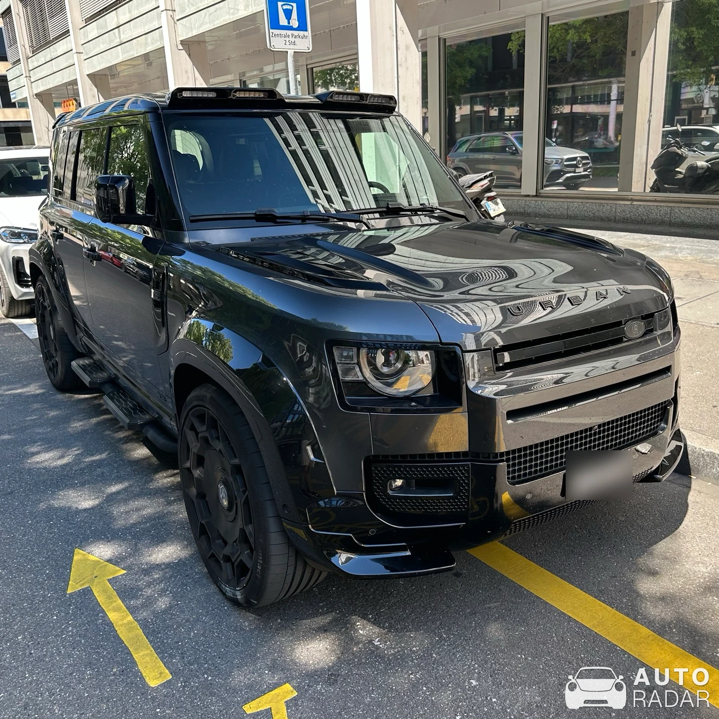 Land Rover Defender Urban XRS spotted in Zürich