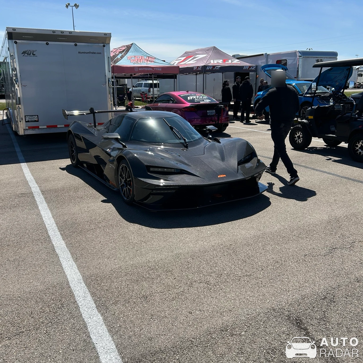 KTM X-Bow GT2 spotted in Ennis