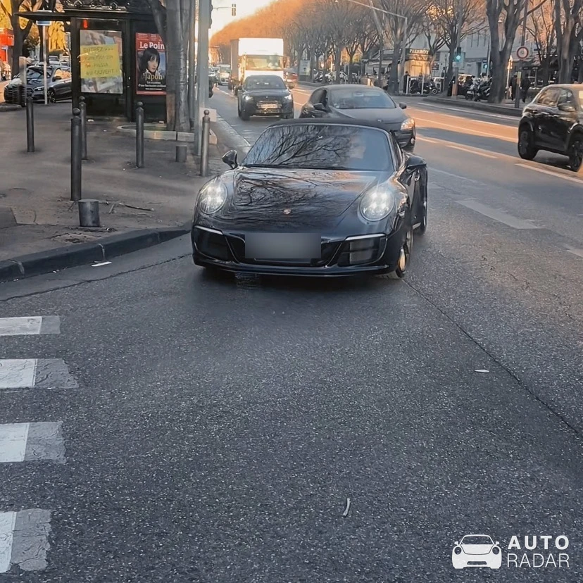 Porsche 991 Carrera 4 GTS Cabriolet MkII spotted in Marseille, France