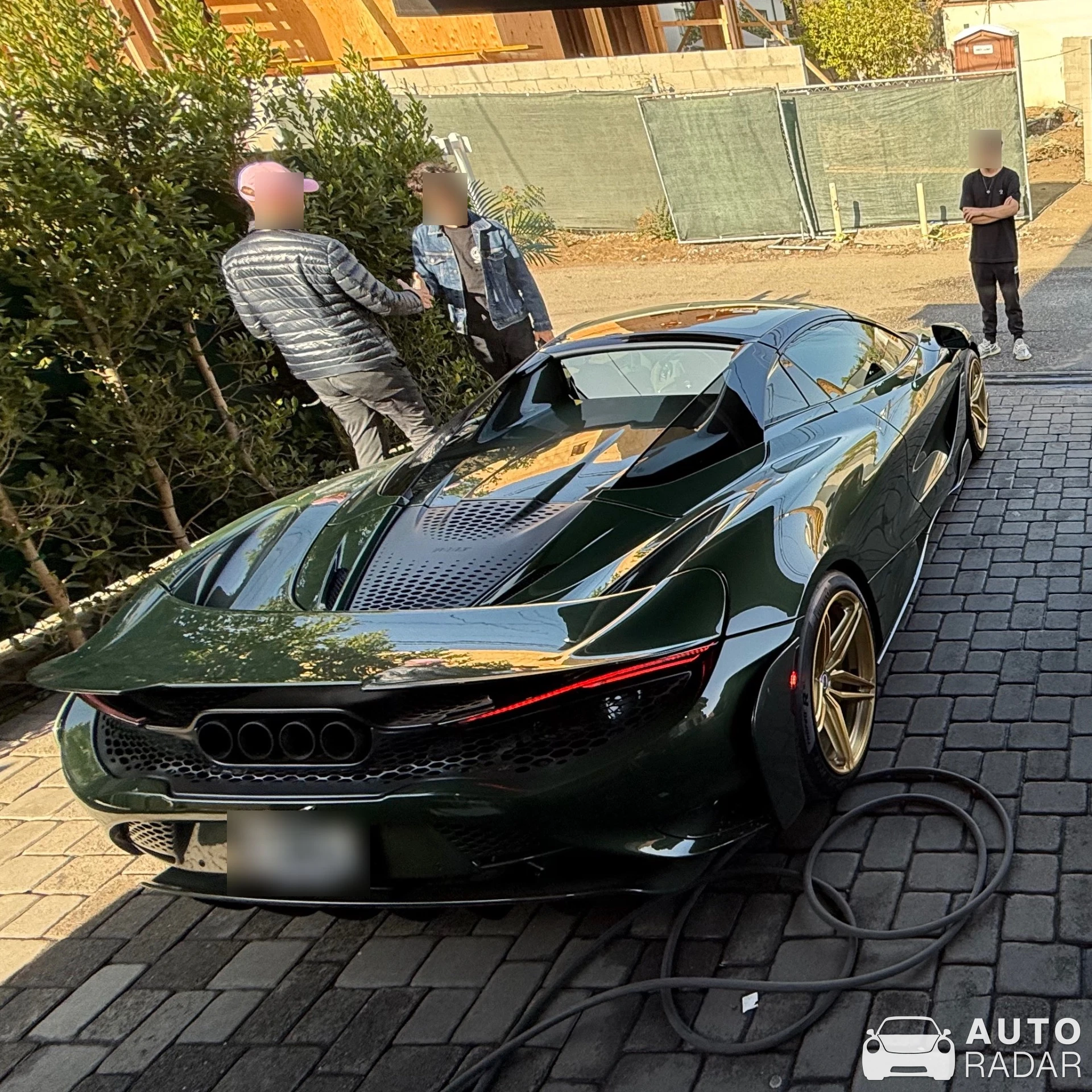 McLaren 765LT Spider spotted in Beverly Hills, United States