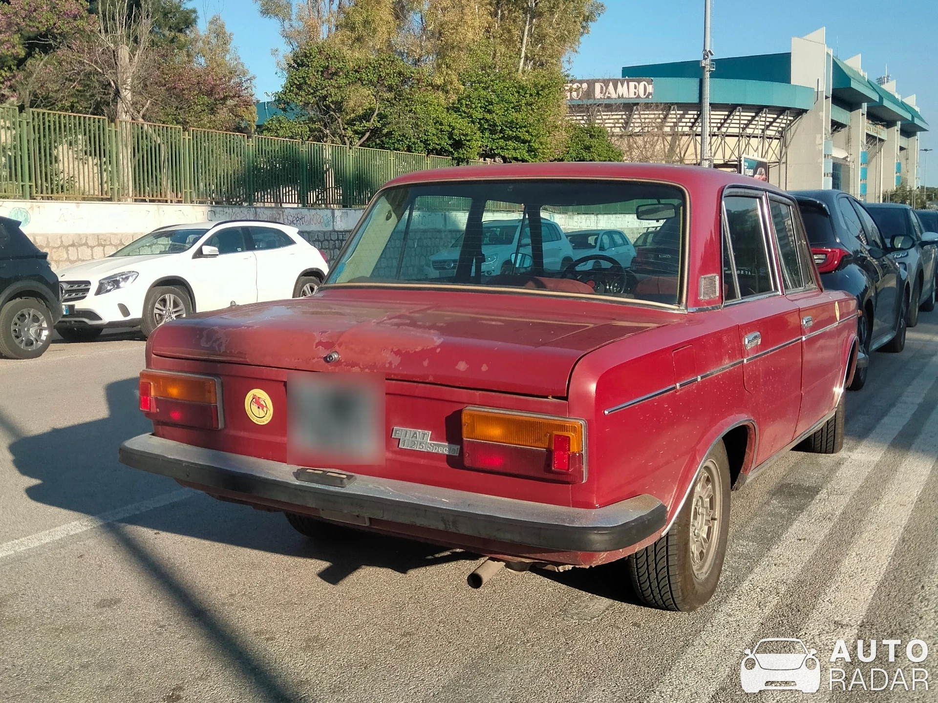 Fiat 125 GTJ spotted in Palermo