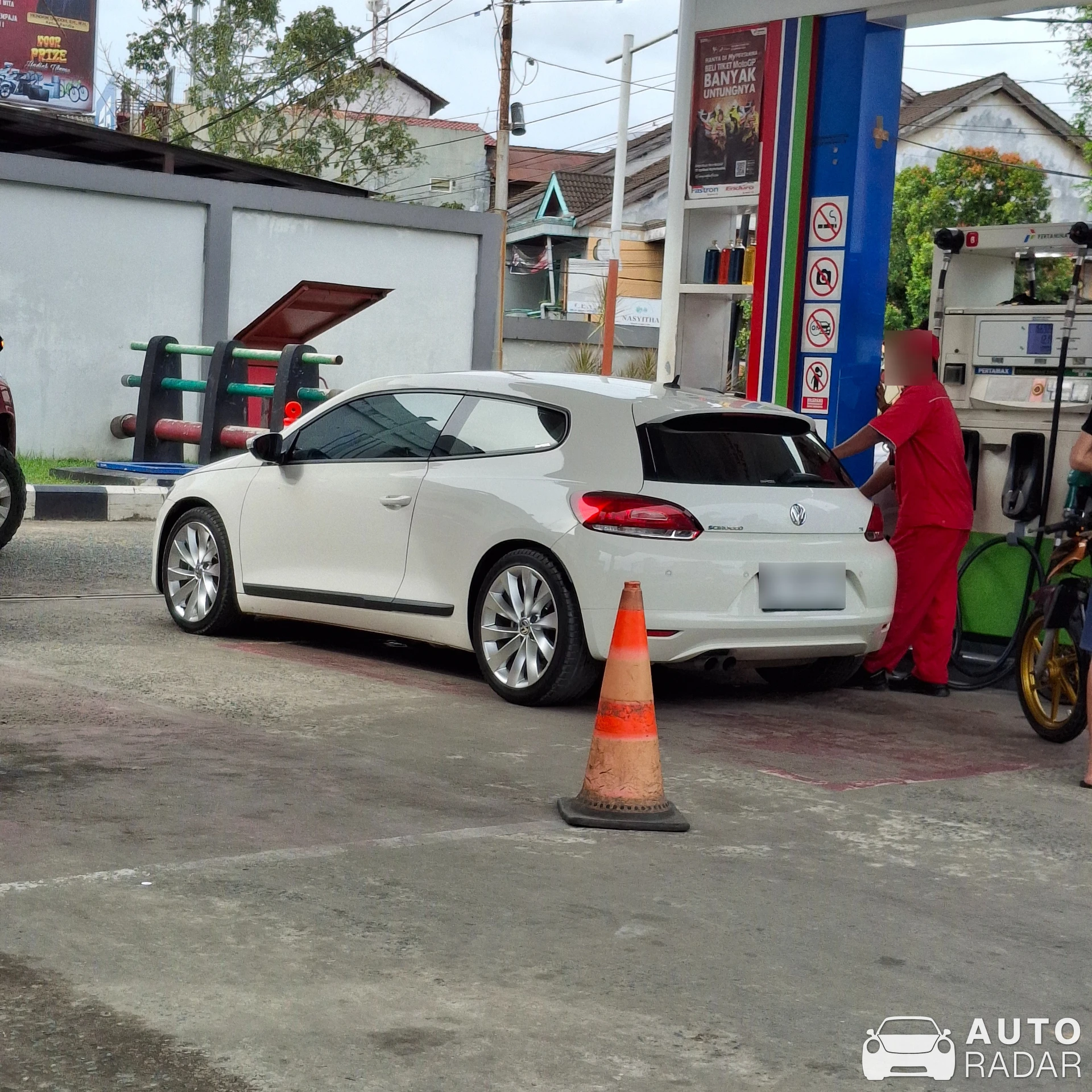 Volkswagen Scirocco spotted in Samarinda, Indonesia