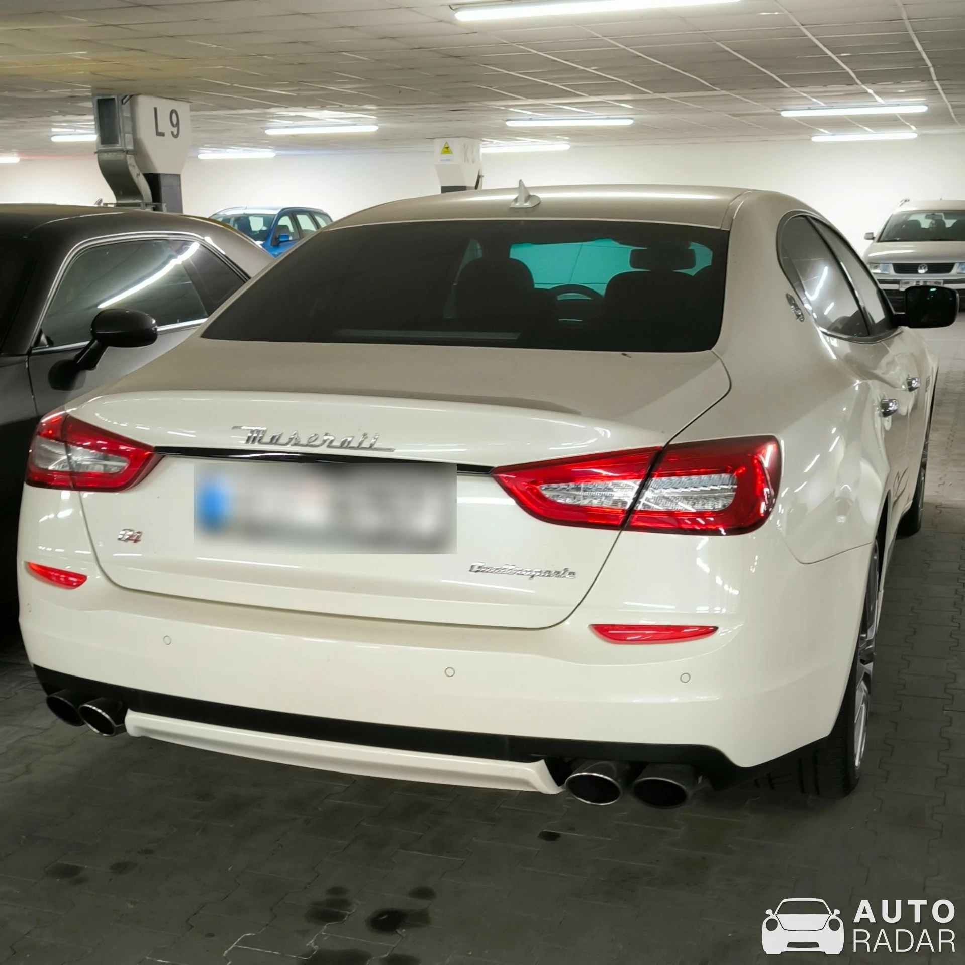 Maserati Quattroporte spotted in Ostrava-jih, Czechia