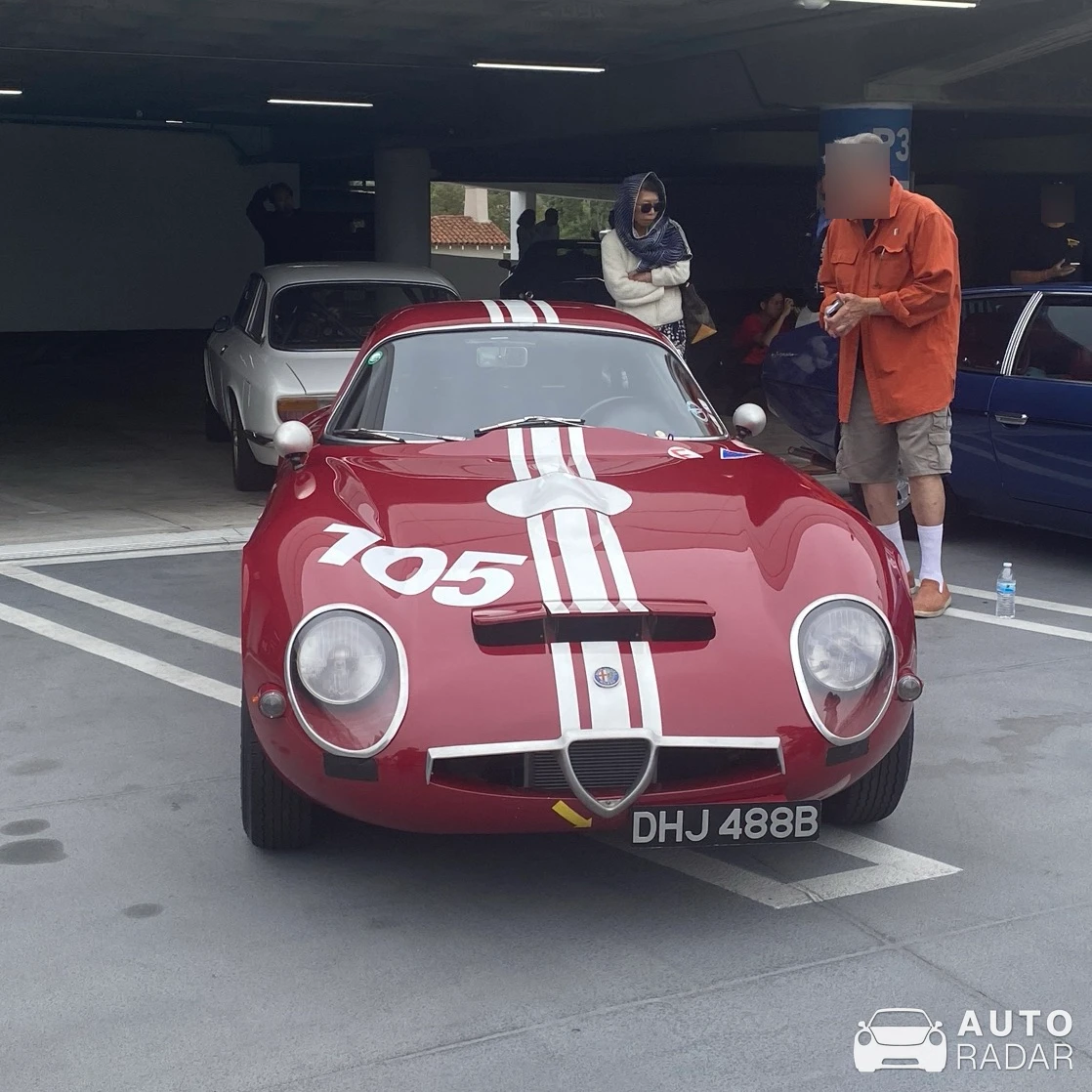 Alfa Romeo TZ1 spotted in Los Angeles