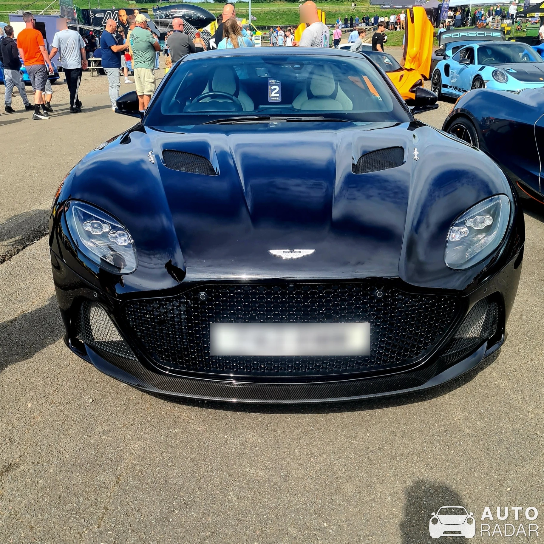 Aston Martin DBS Superleggera Volante spotted in Leicestershire, United Kingdom