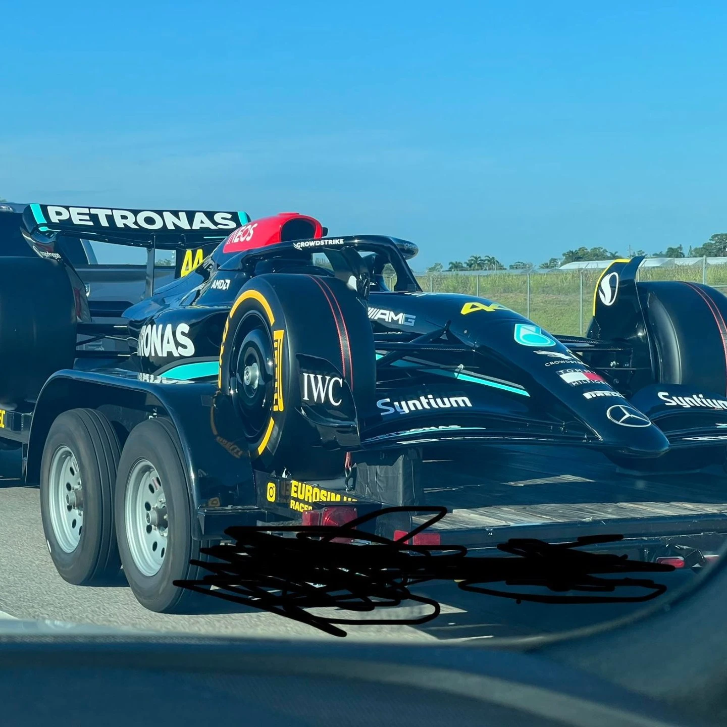 Mercedes-AMG F1 W14 E Performance spotted in Riisipere