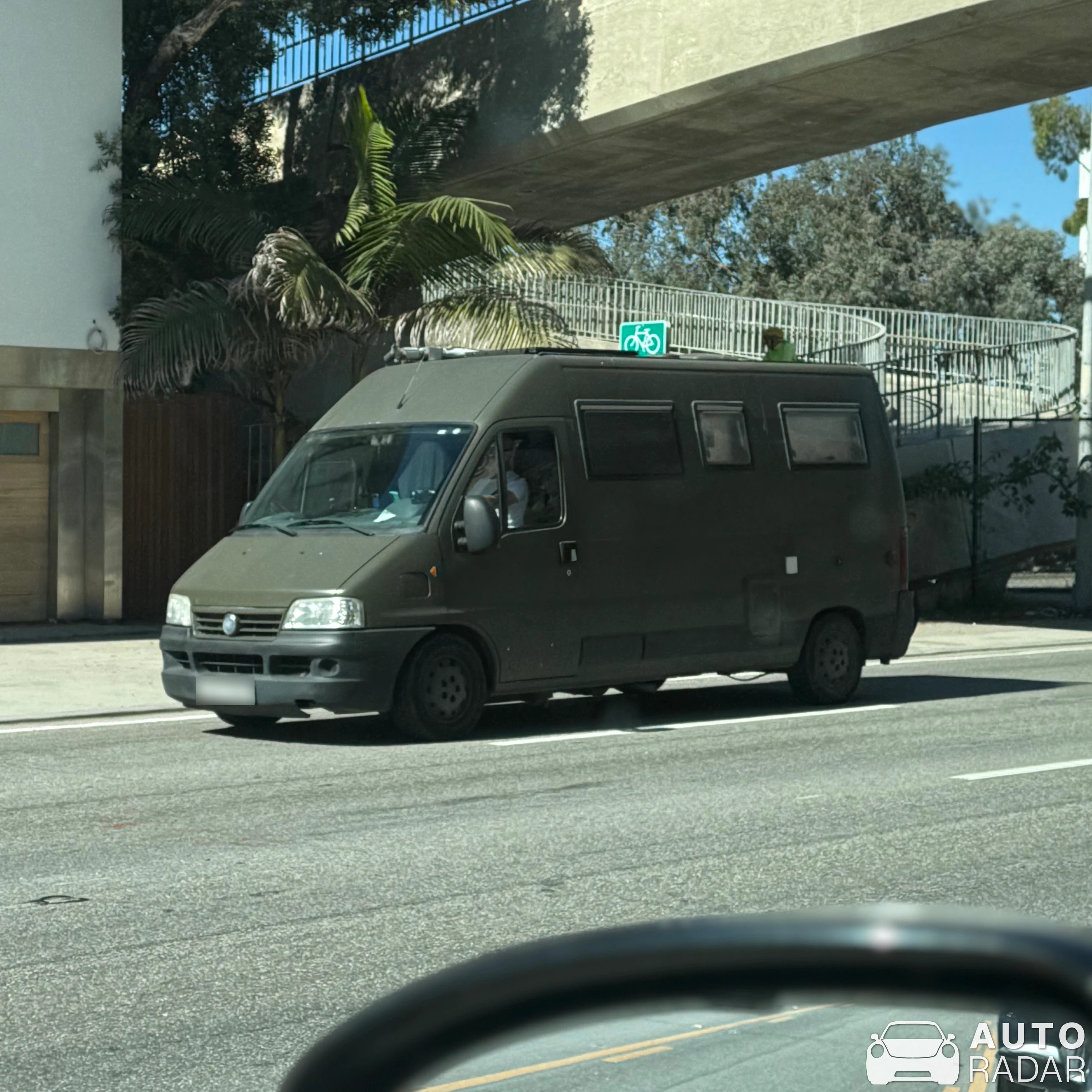 Fiat Ducato spotted in Santa Monica