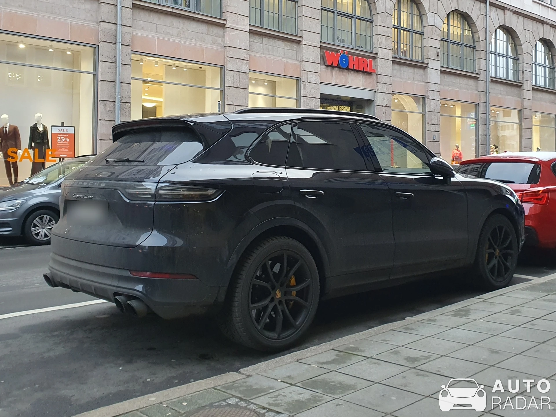Porsche Cayenne Turbo spotted in Nürnberg, Deutschland