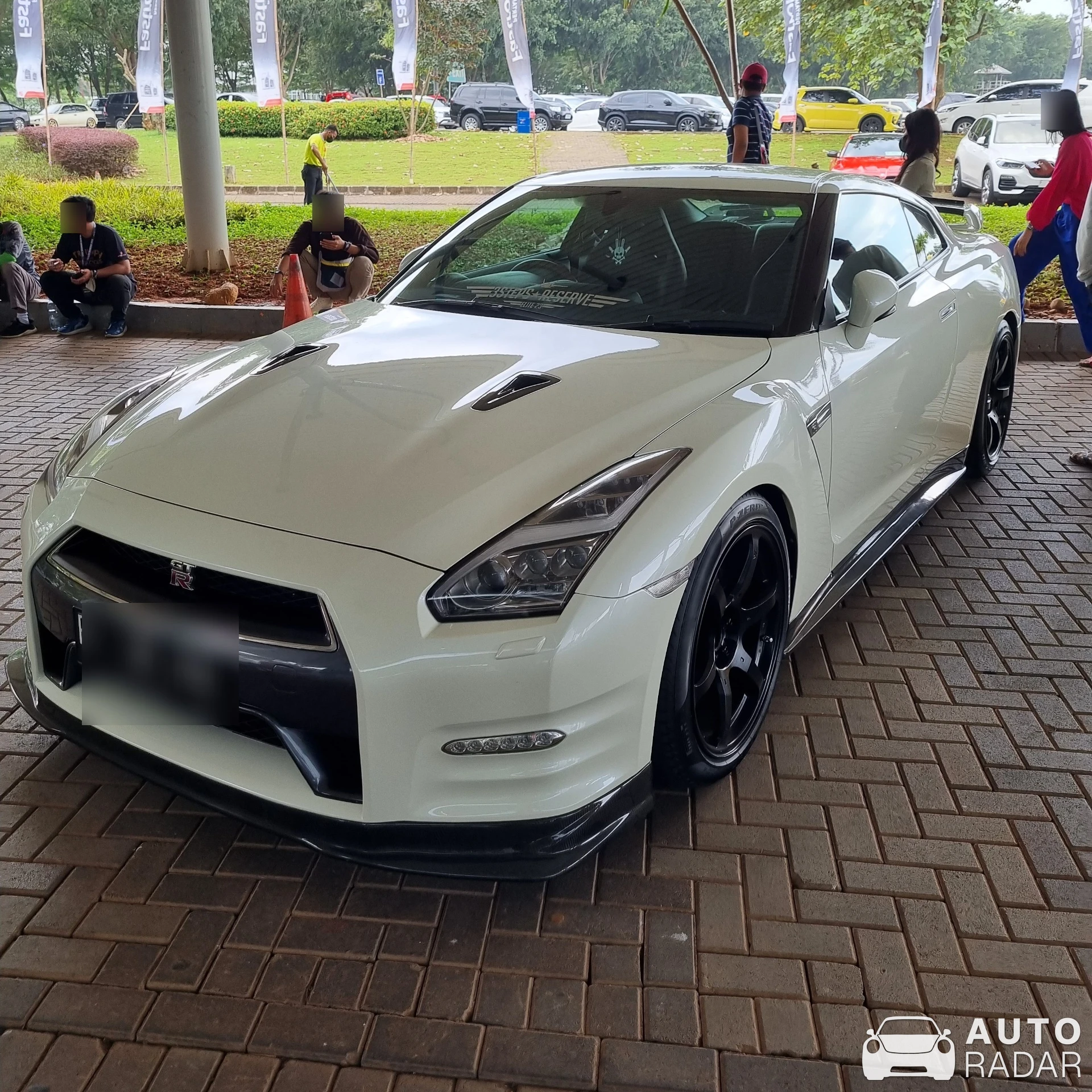 Nissan GT-R R35 spotted in Tangerang Regency, Indonesia