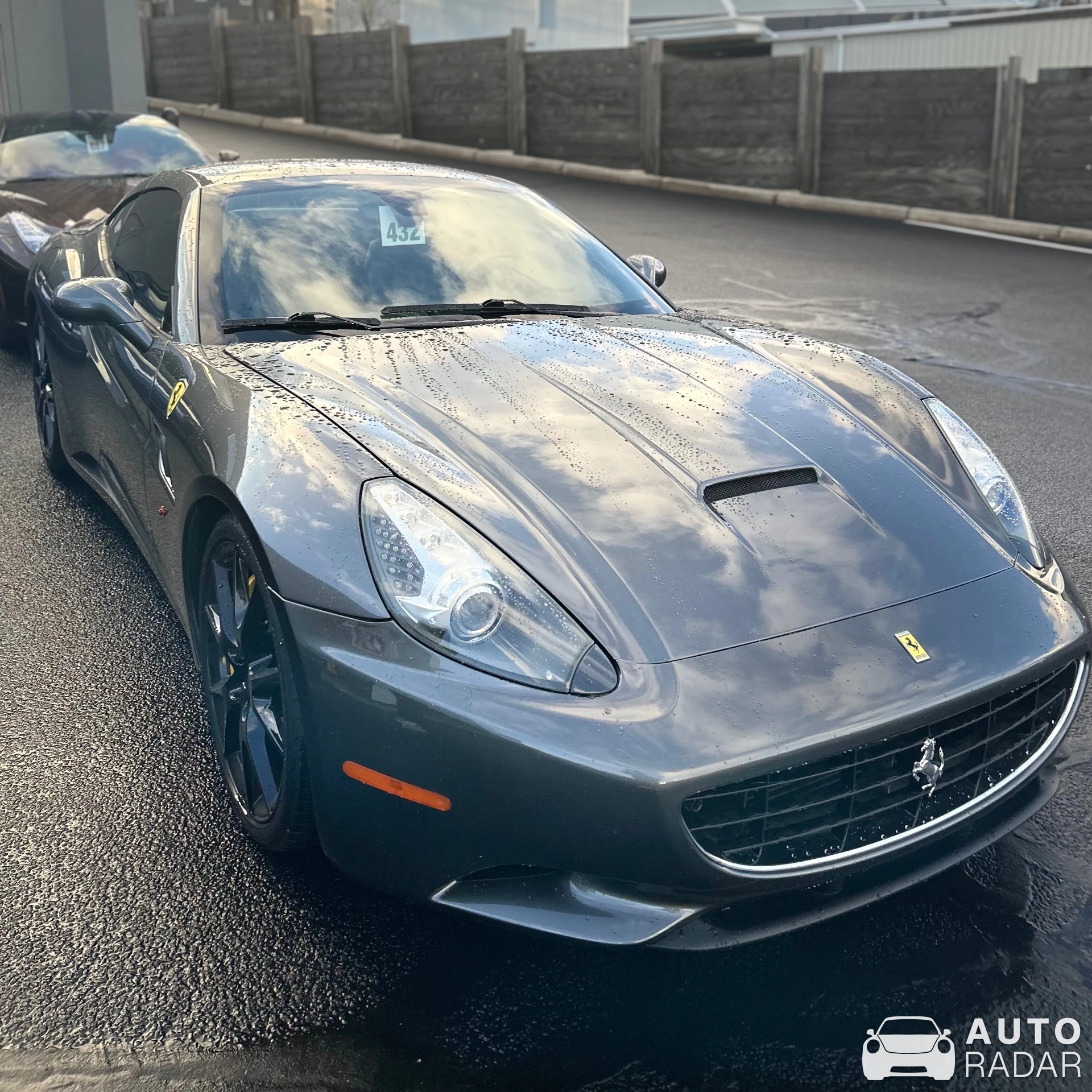 Ferrari California spotted in Norwood, United States