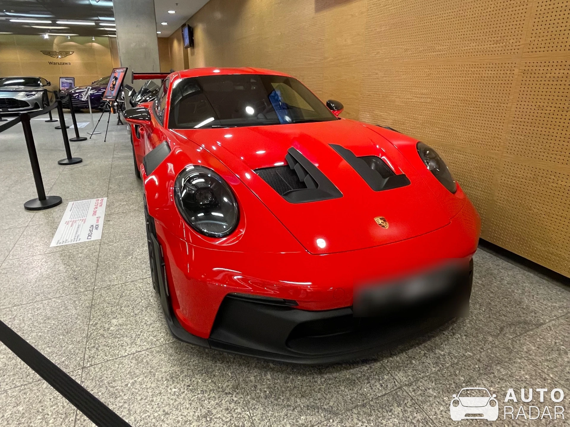 Porsche 992 GT3 RS MkI spotted in Warszawa, Polska