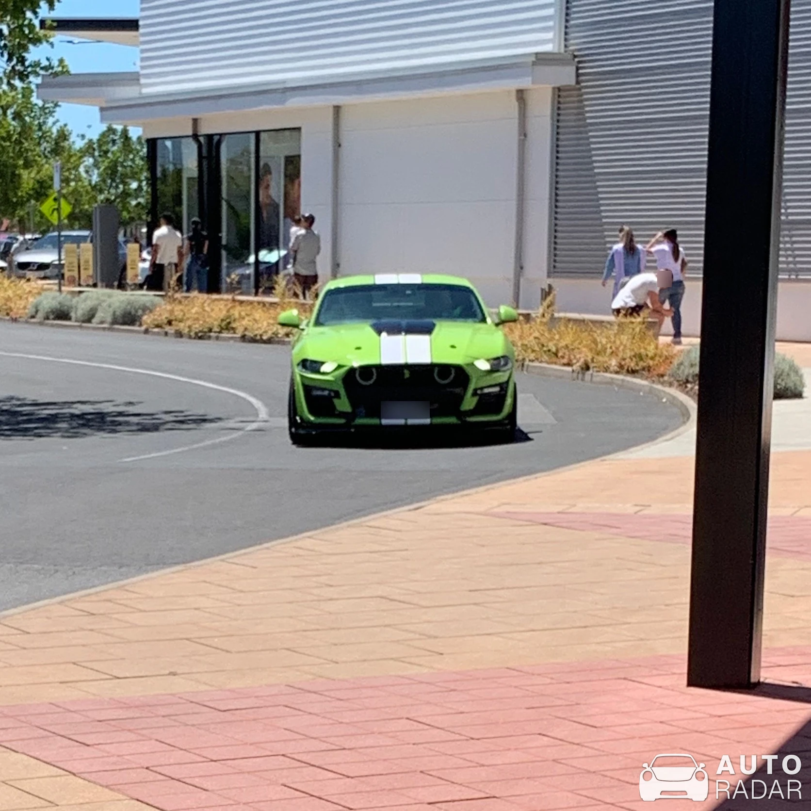 Ford Mustang Shelby GT500 spotted in Adelaide Airport, Australia