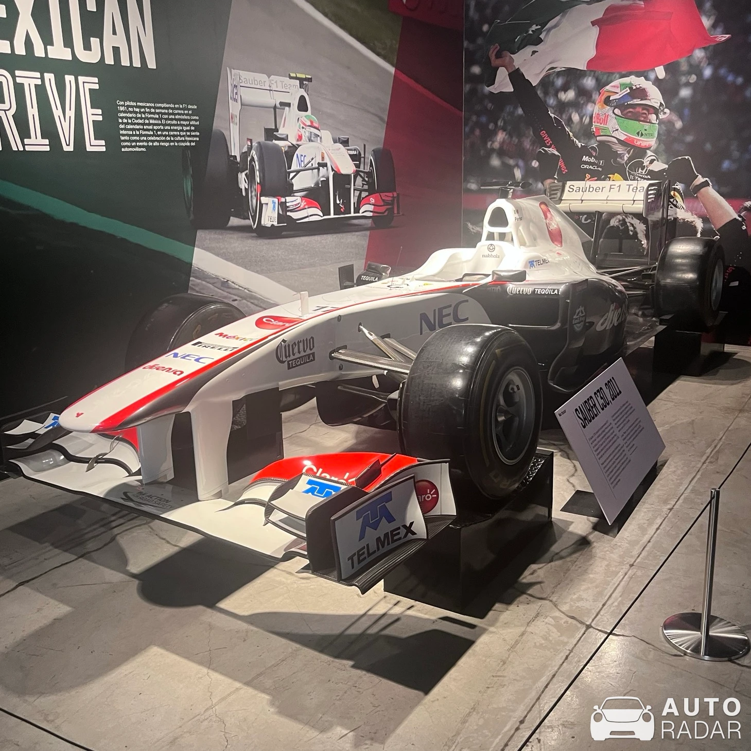 Sauber C30 2011 spotted in Ciudad de México