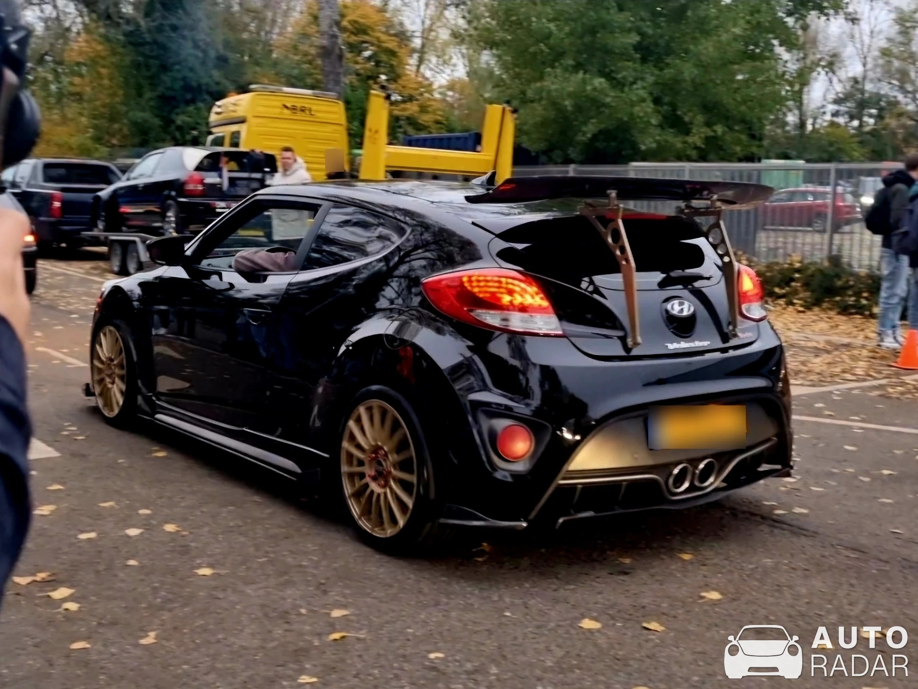 Hyundai Veloster N spotted in Rotterdam, Netherlands