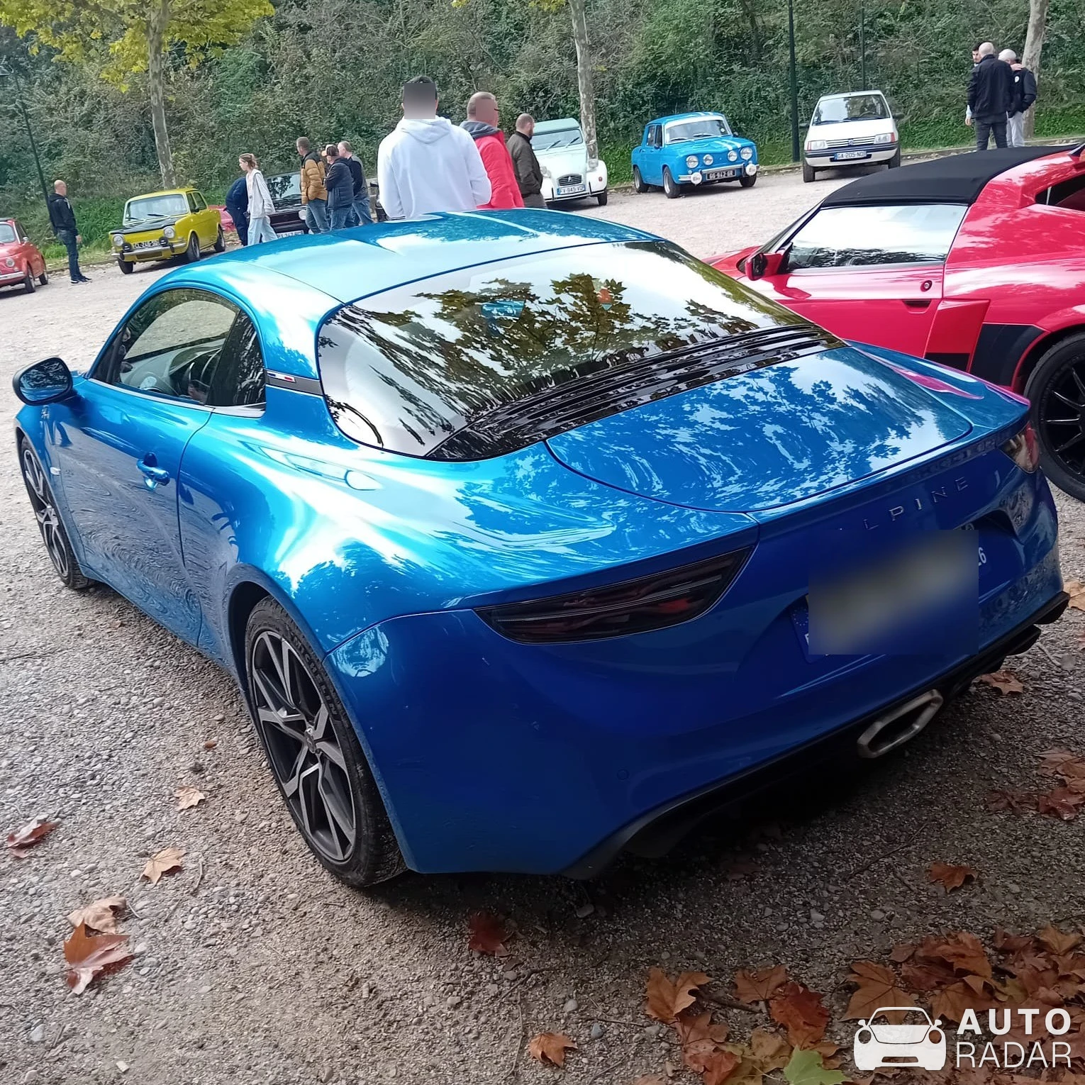 Alpine A110 S 2022 spotted in Eurre