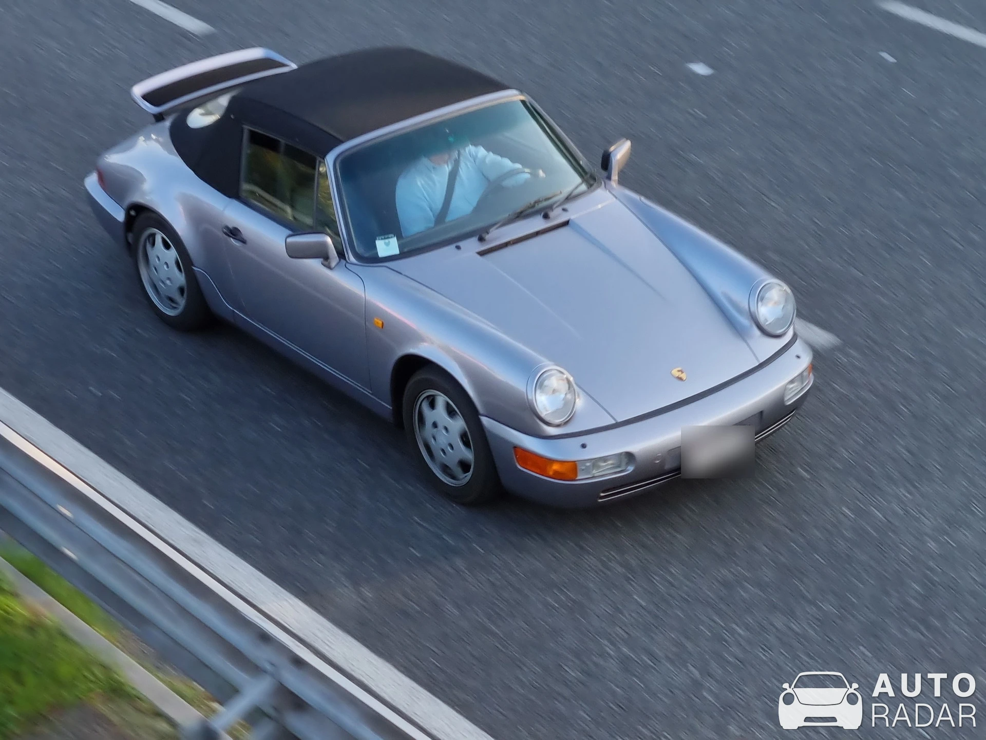 Porsche 964 Carrera 2 Cabriolet spotted in Milan, Italy