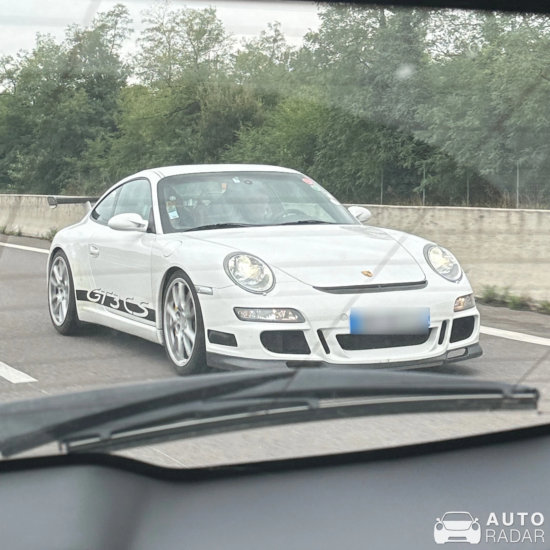 Porsche 997 GT3 spotted in Antran, France