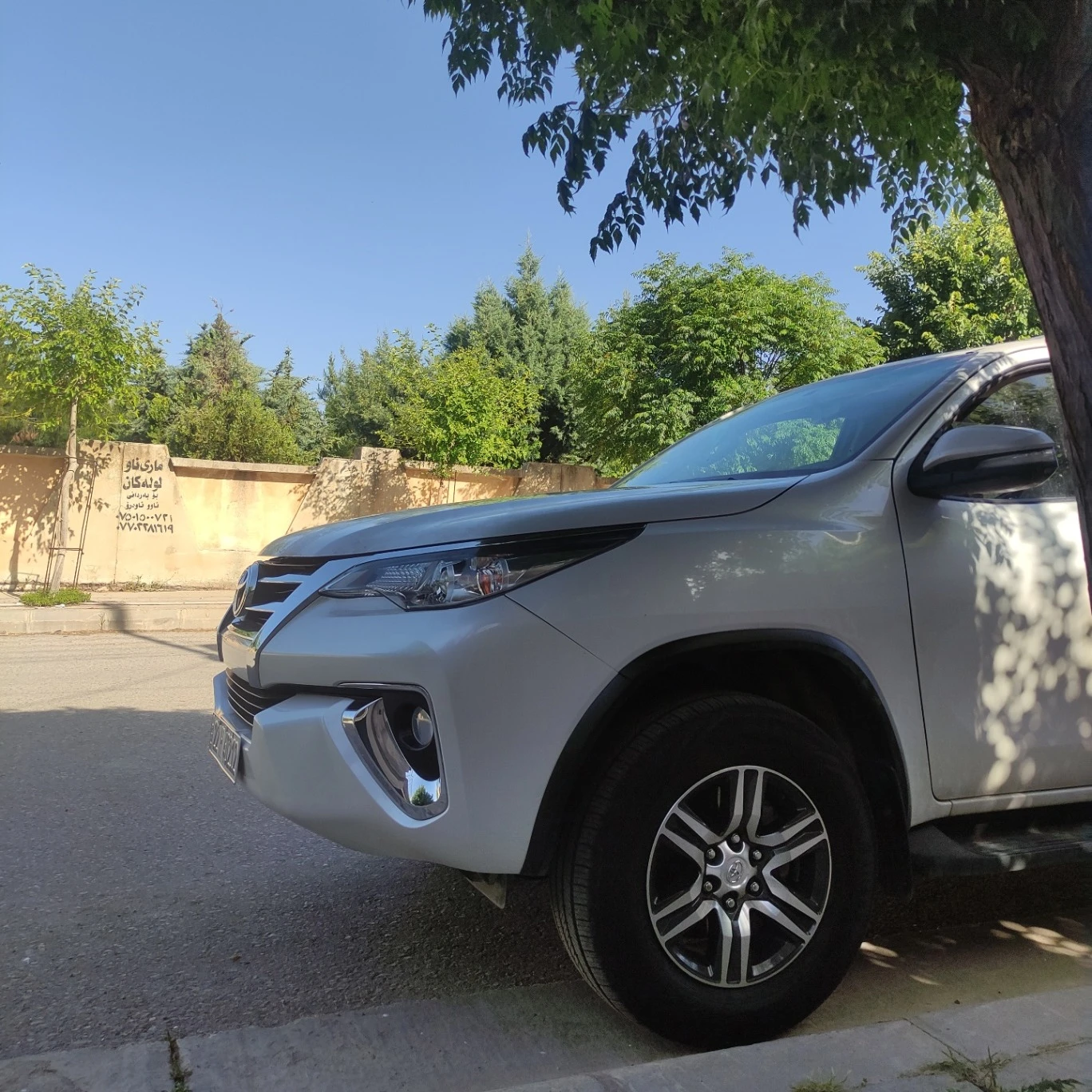 Toyota Fortuner spotted in Halabja