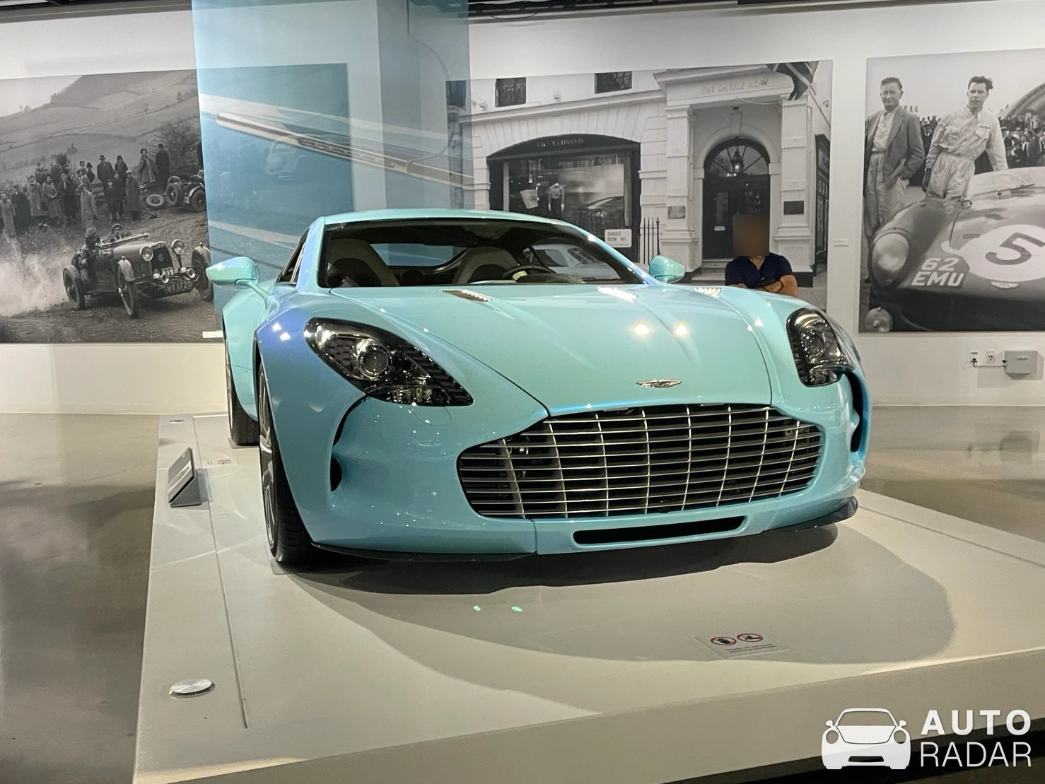 Aston Martin One-77 spotted in Los Angeles, United States