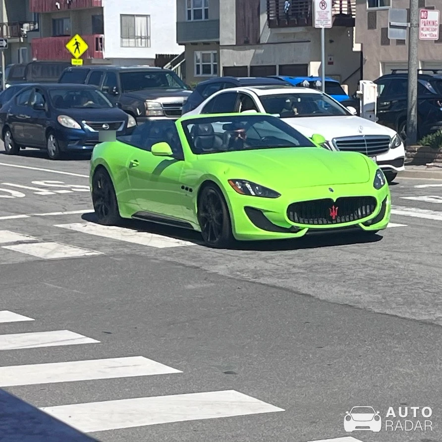 Maserati GranCabrio MC spotted in Hermosa Beach
