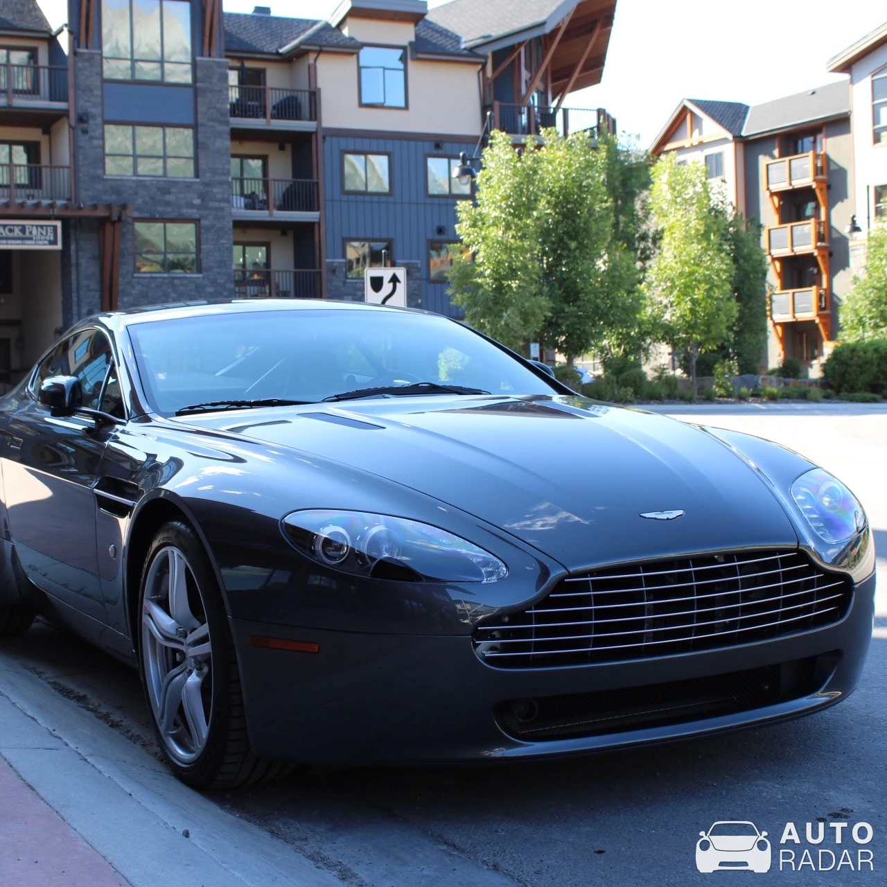 Aston Martin V8 Vantage spotted in Canmore, Canada