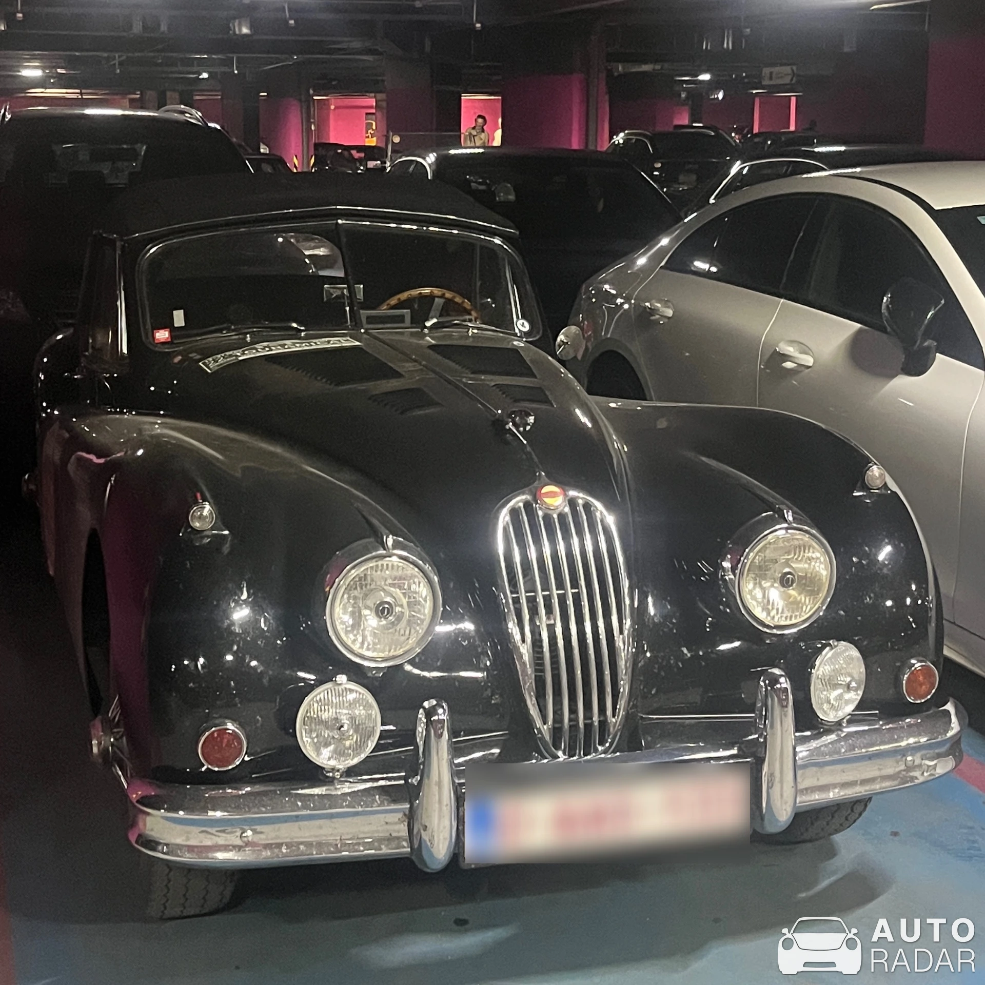 Jaguar XK140 Drophead Coupe spotted in Sarajevo