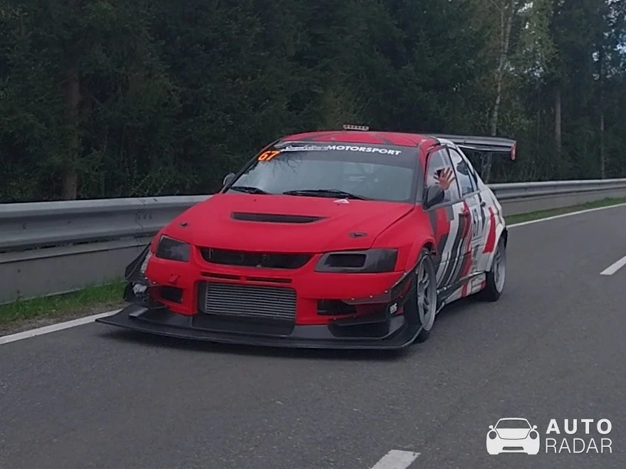 Mitsubishi Lancer Evolution IX MR spotted in Semriach, Austria