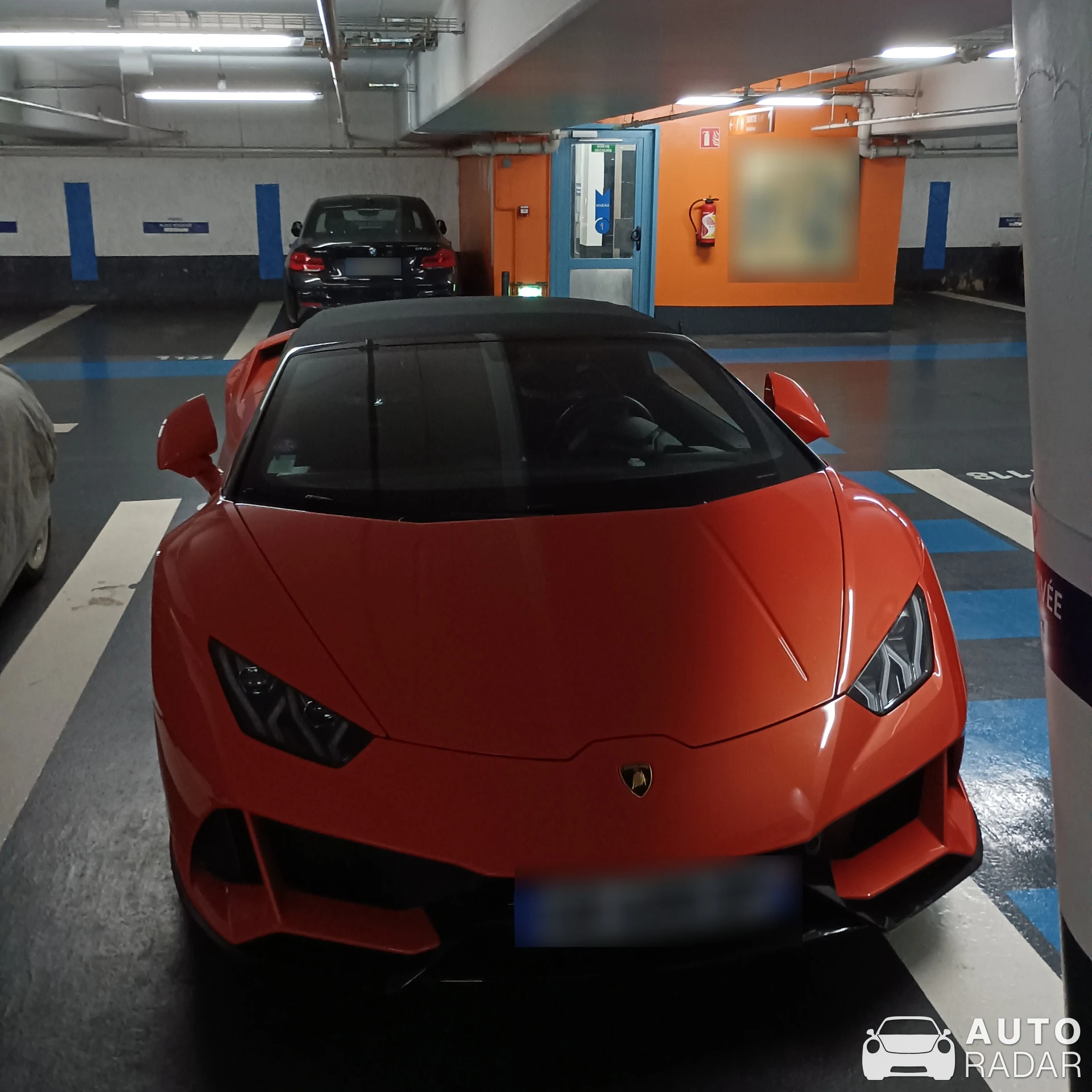 Lamborghini Huracán LP640-4 EVO Spyder spotted in Paris, France