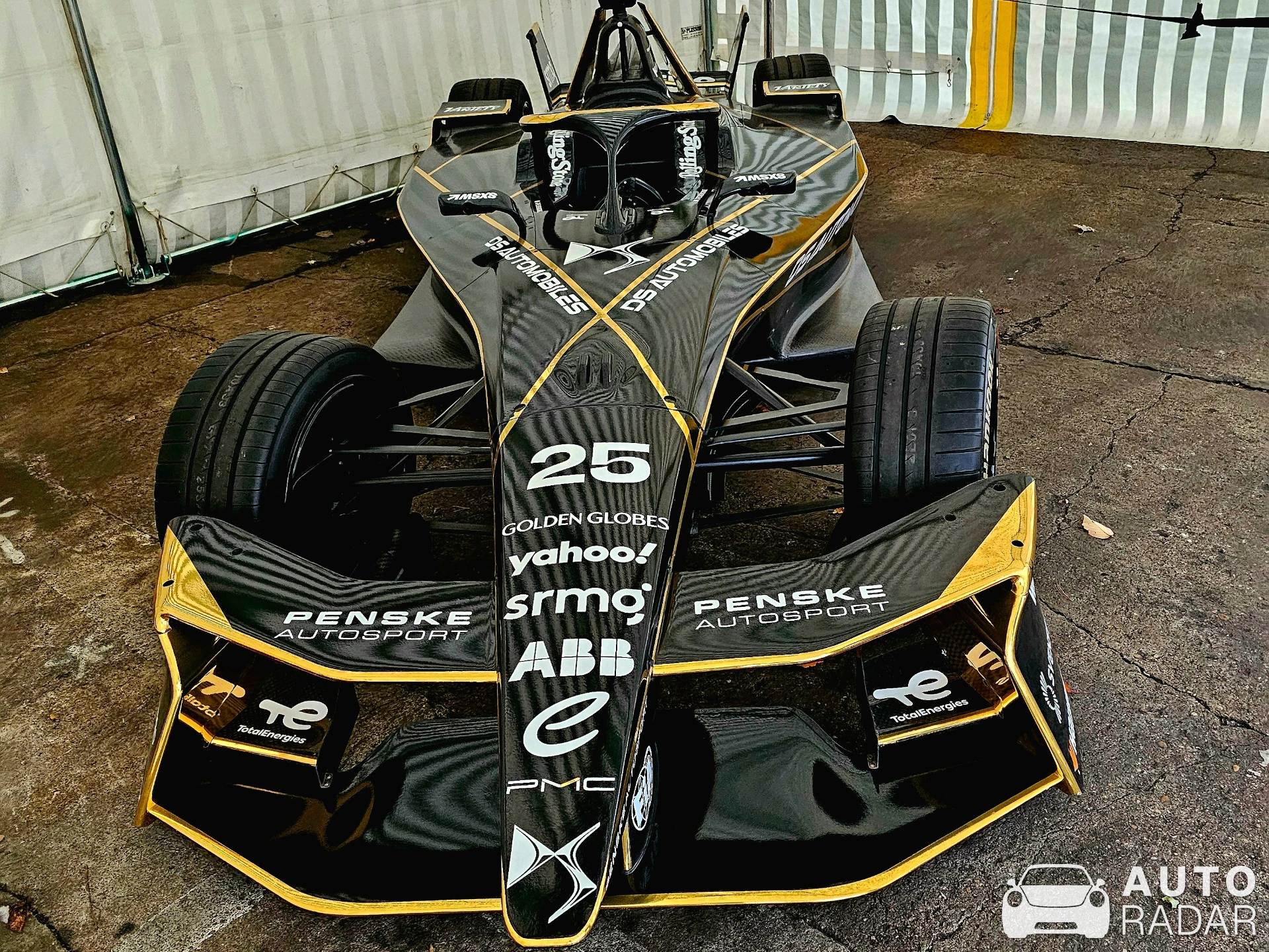 Jaguar Formula E spotted in Dompierre-sur-Besbre