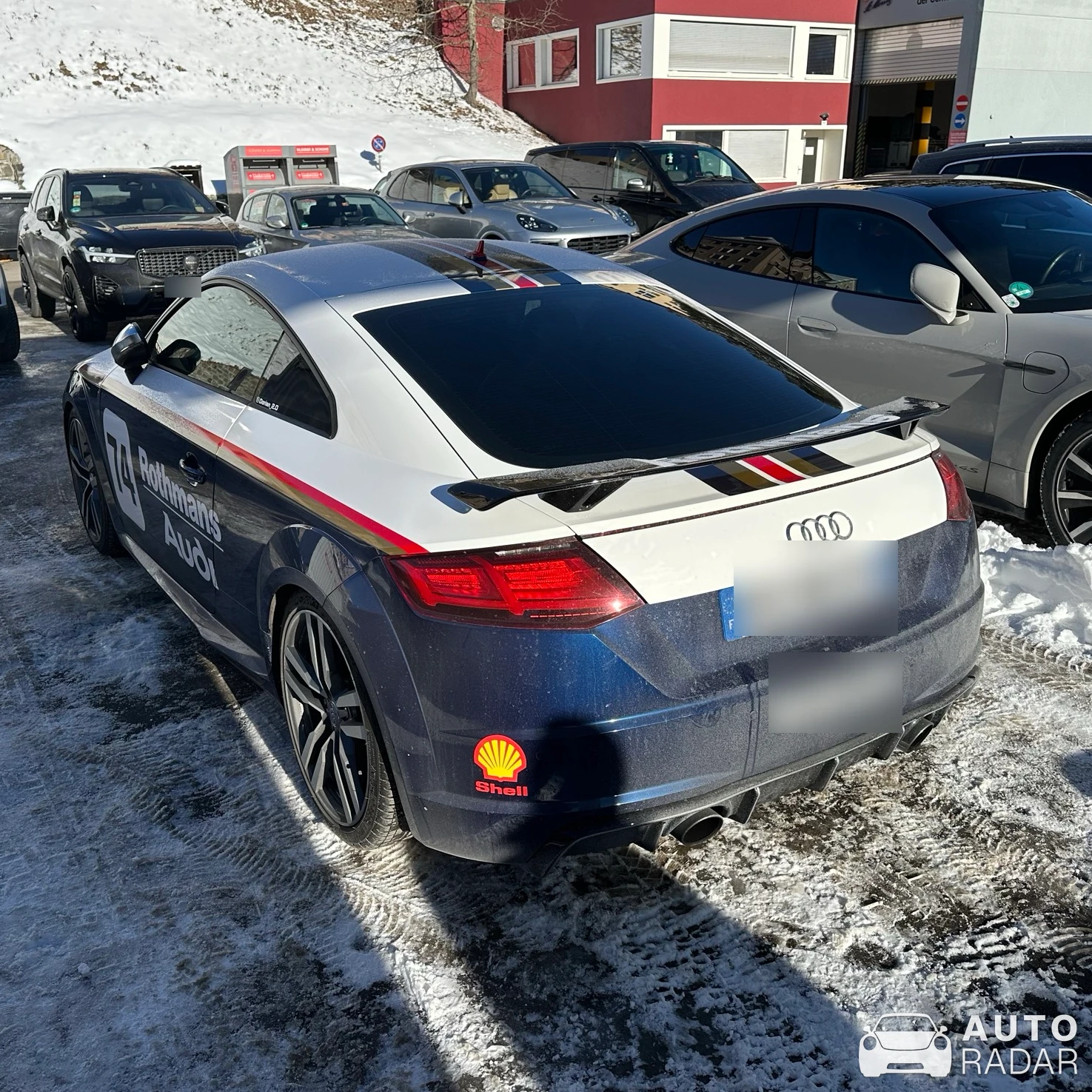 Audi TT-RS 8S 40 Years of Quattro spotted in Sankt Moritz