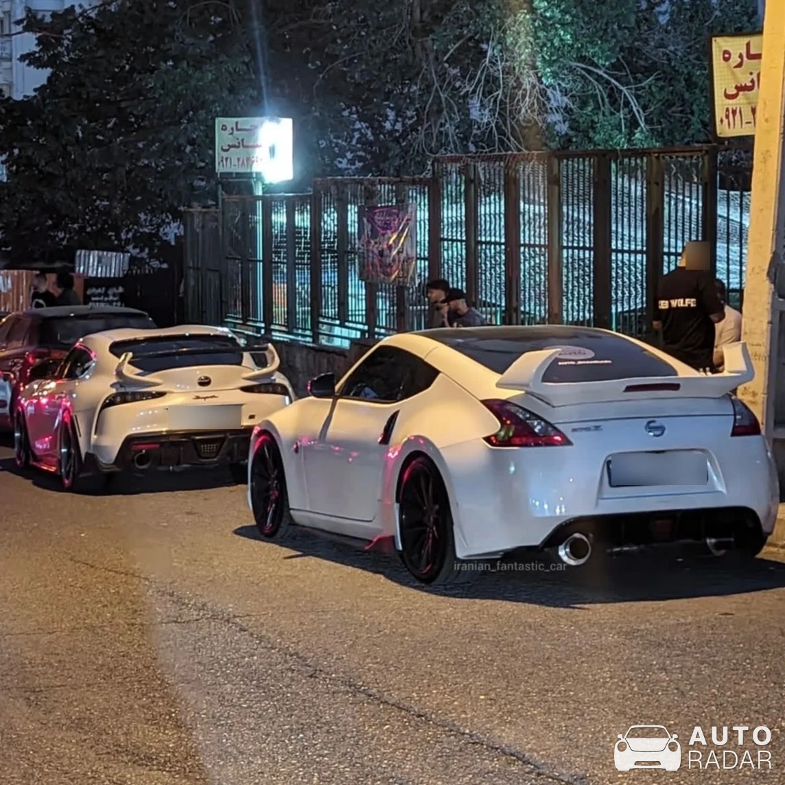 Toyota GR Supra A90 spotted in Tajrish, Iran