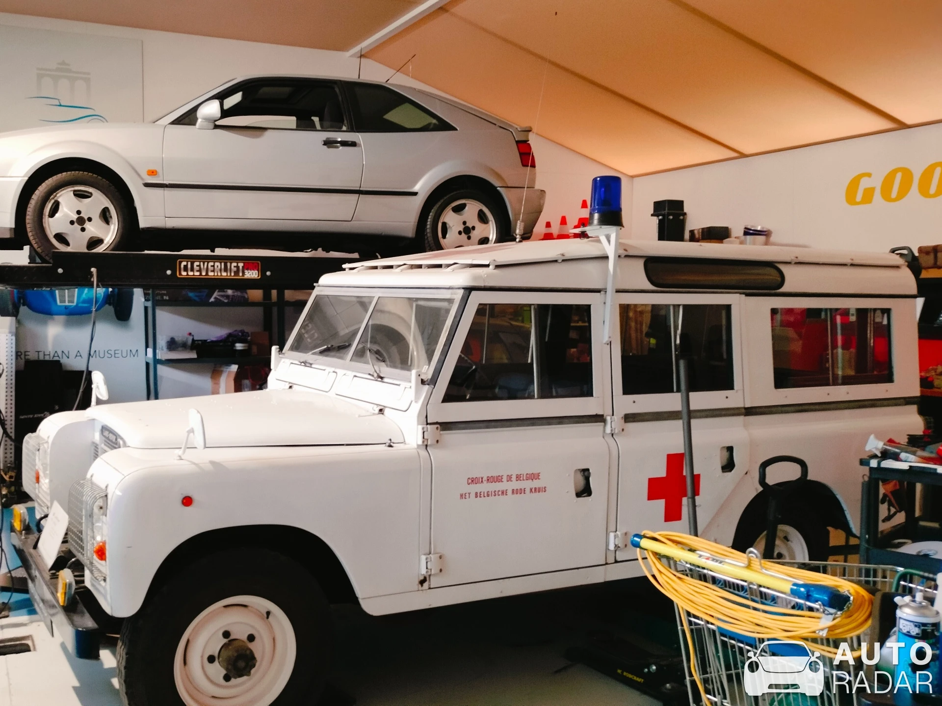 Land Rover Series 3 spotted in Brussels