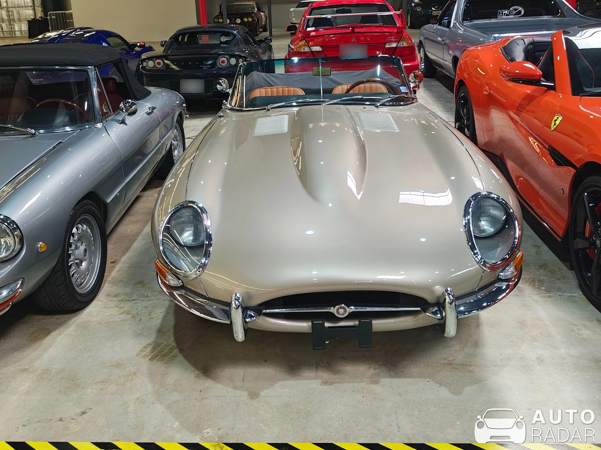 Jaguar E-Type Roadster spotted in , United States