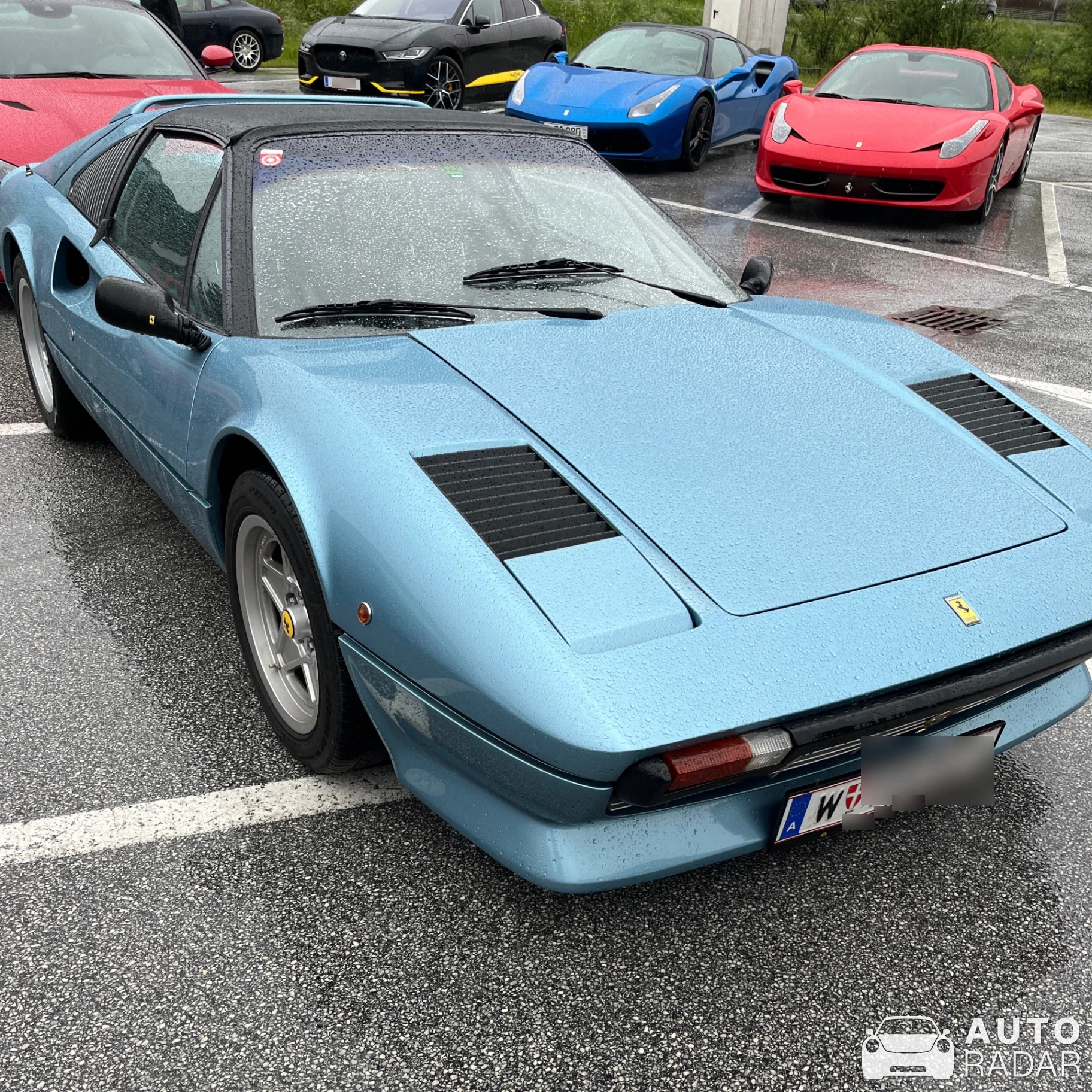 Ferrari 308 GTS Spider spotted in Mittersill