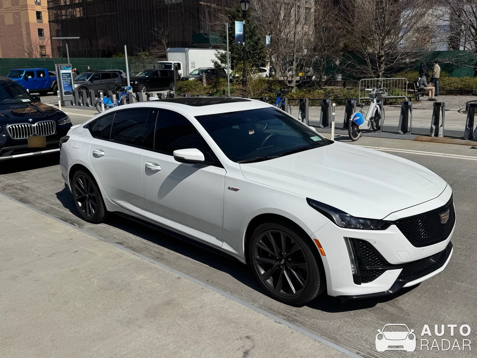 Cadillac CT5-V spotted in New York