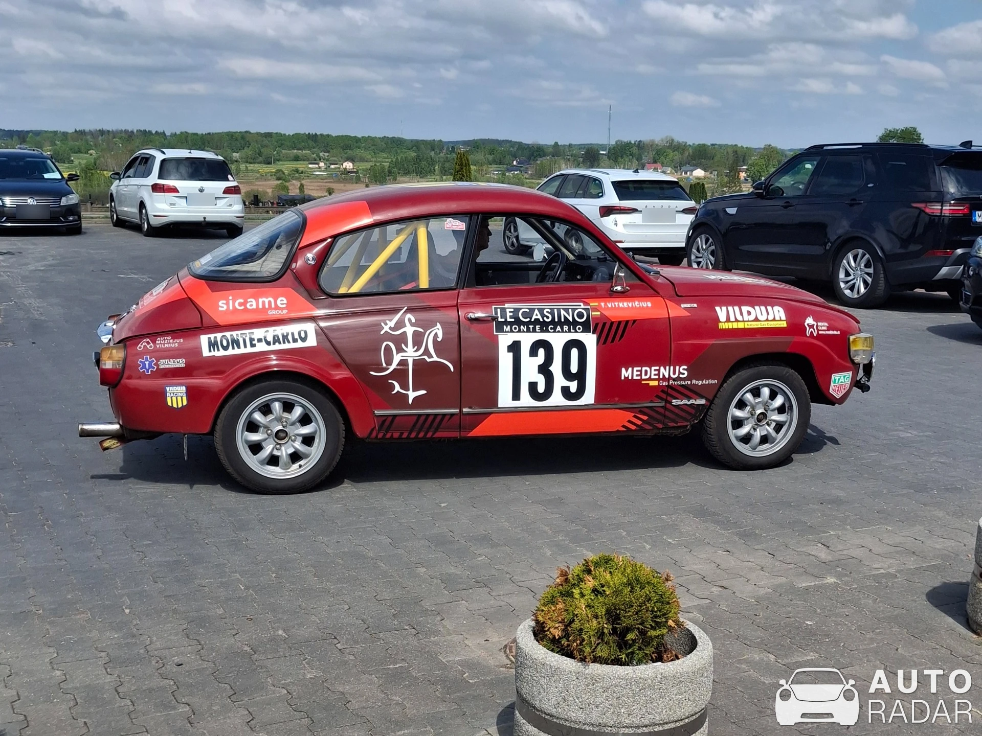 Saab 96 V4 spotted in Riešė